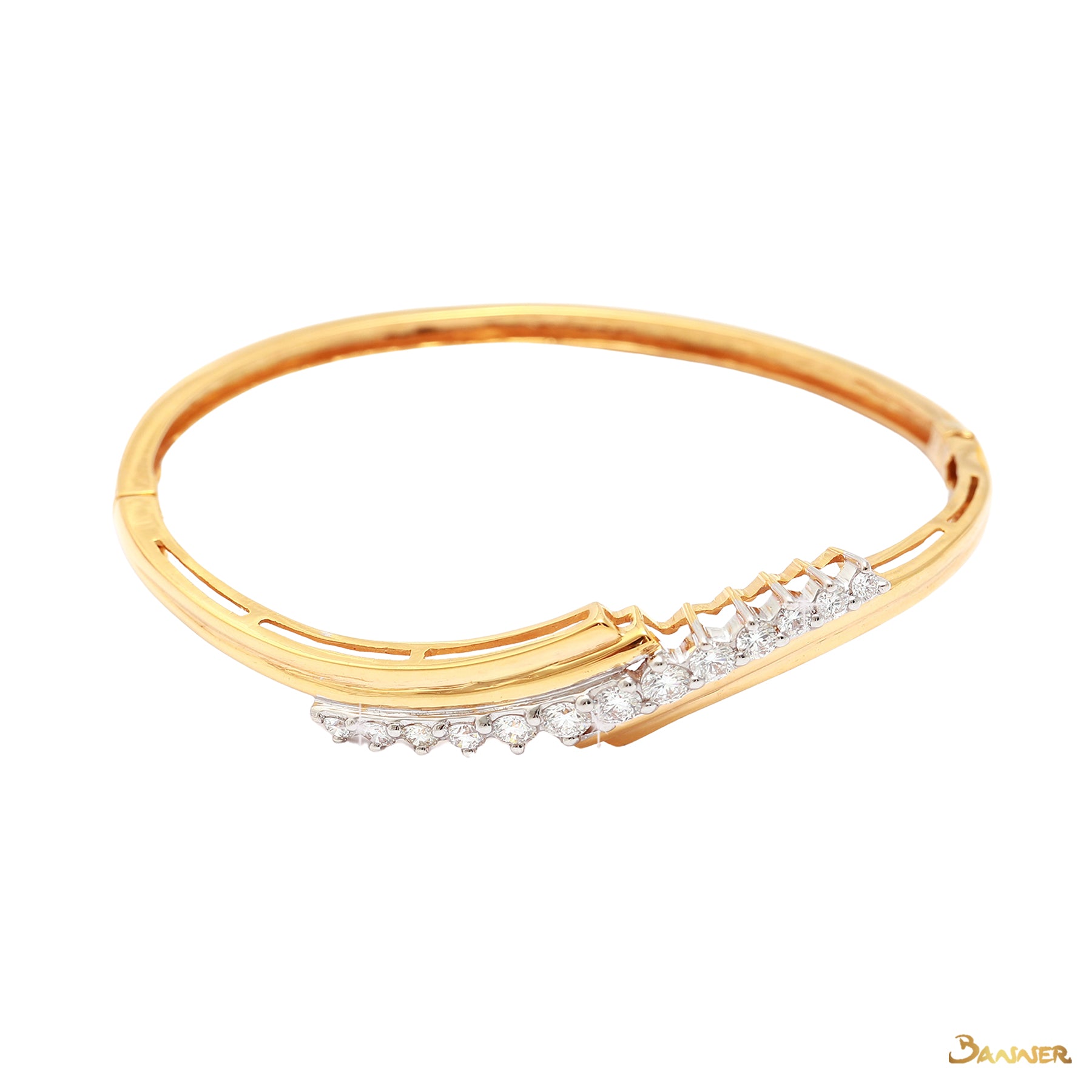 Diamond Bypass Bracelet (1.05 cts. t.w.)