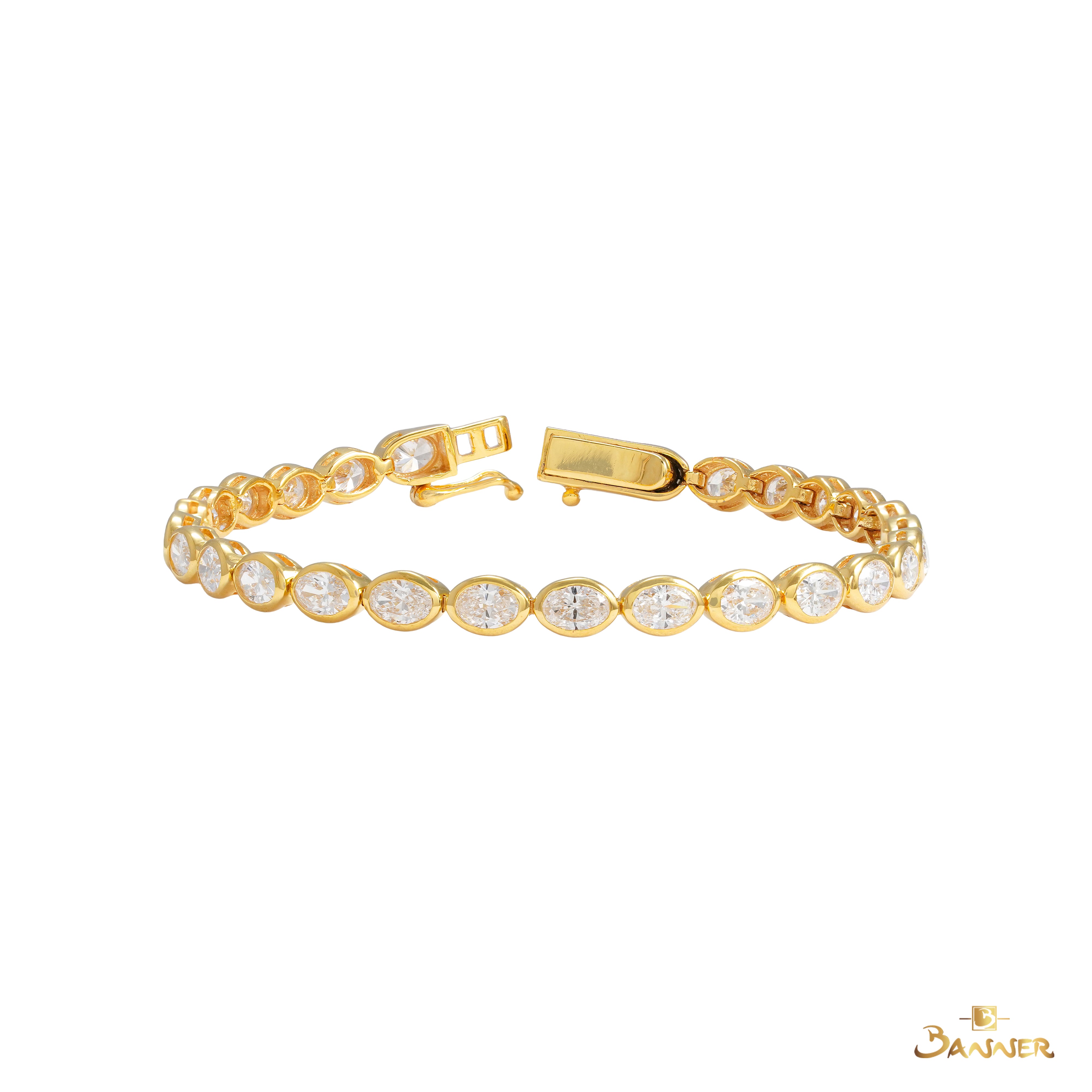 Oval Diamond Bracelet