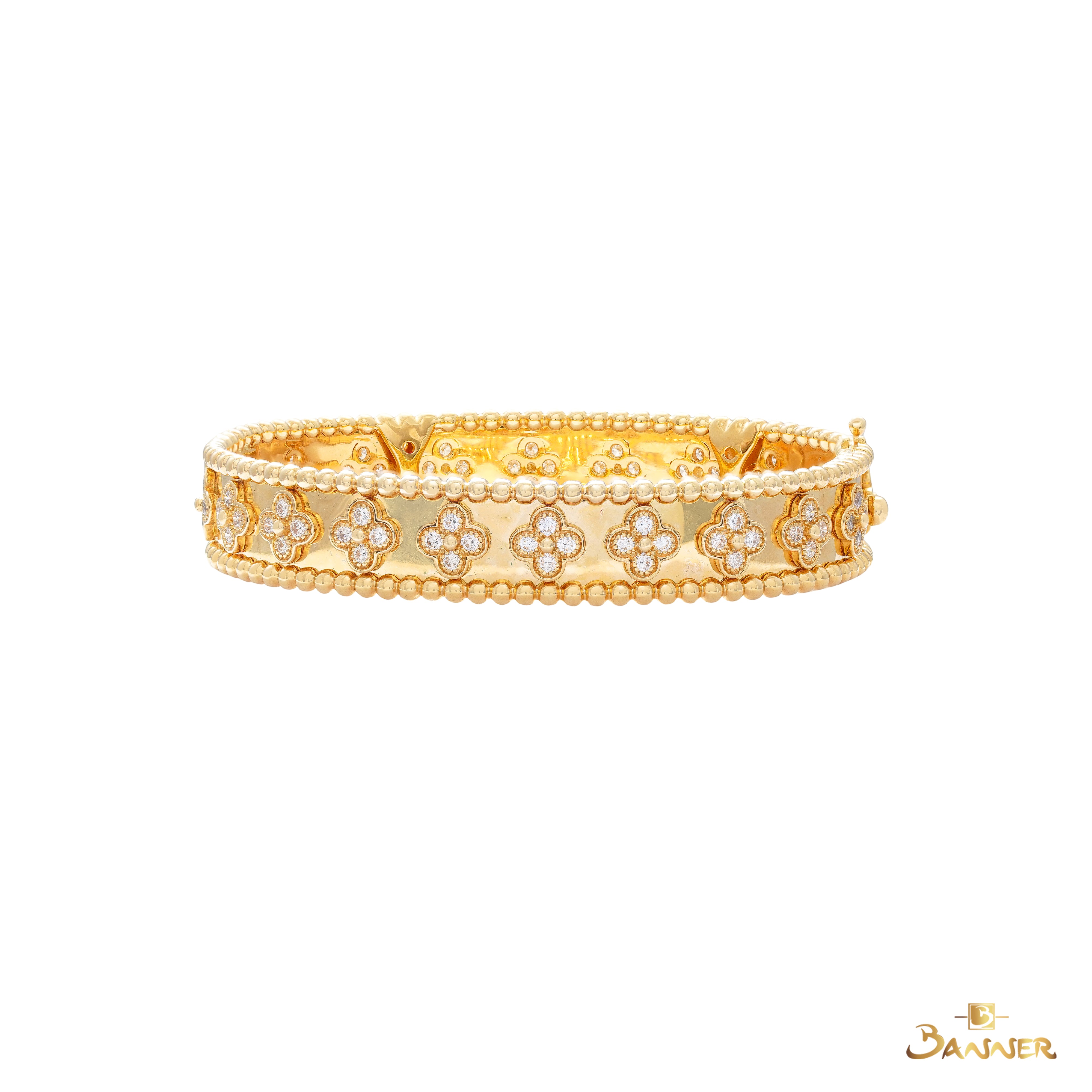 Diamond Clover Bracelet