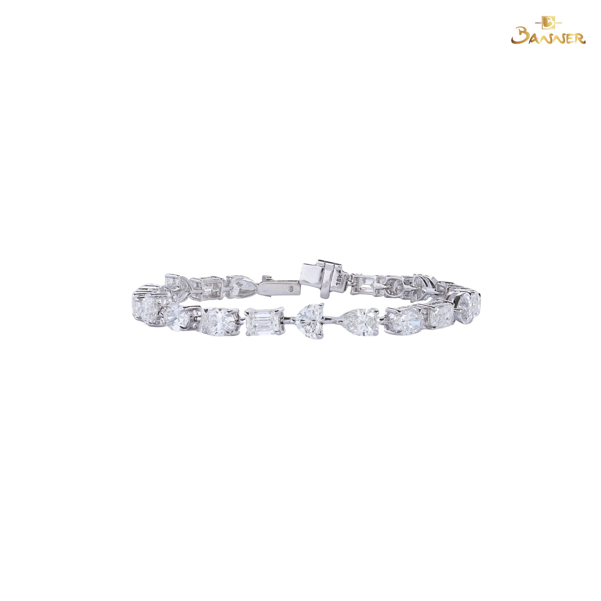 GIA Diamond Multi Shape Bracelet