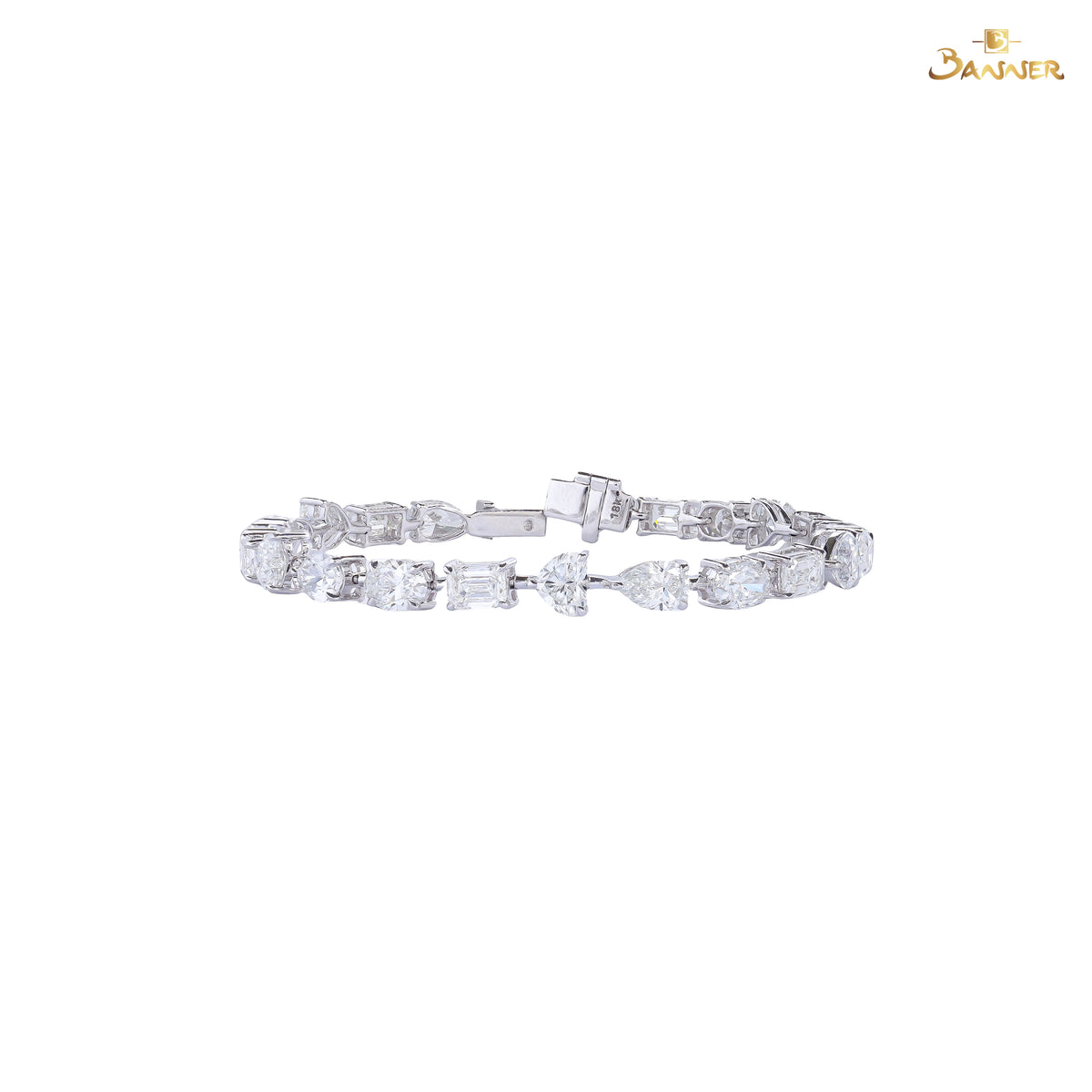 GIA Diamond Multi Shape Bracelet