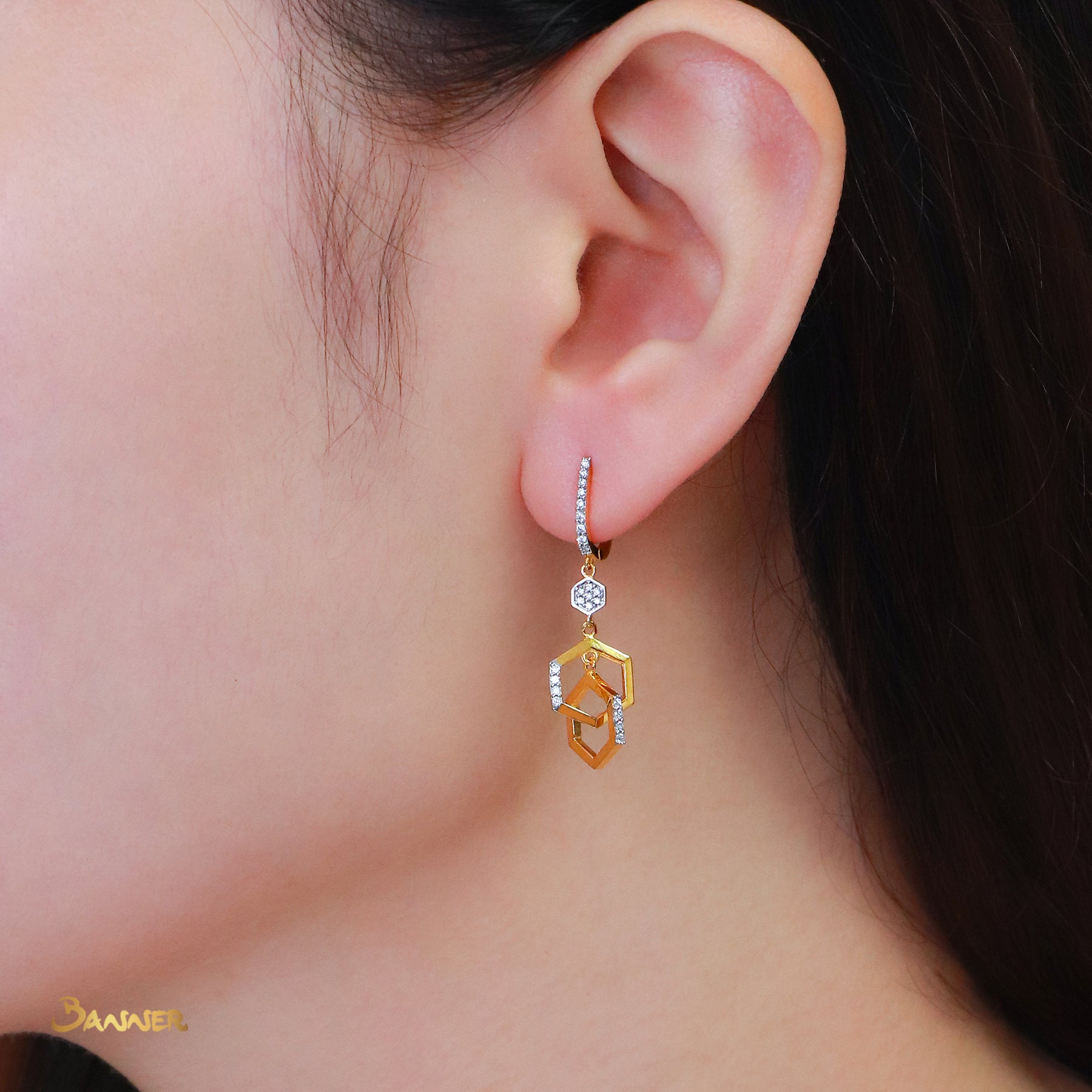 Diamond Infinity Dangling Earrings (0.19 ct. t.w.)