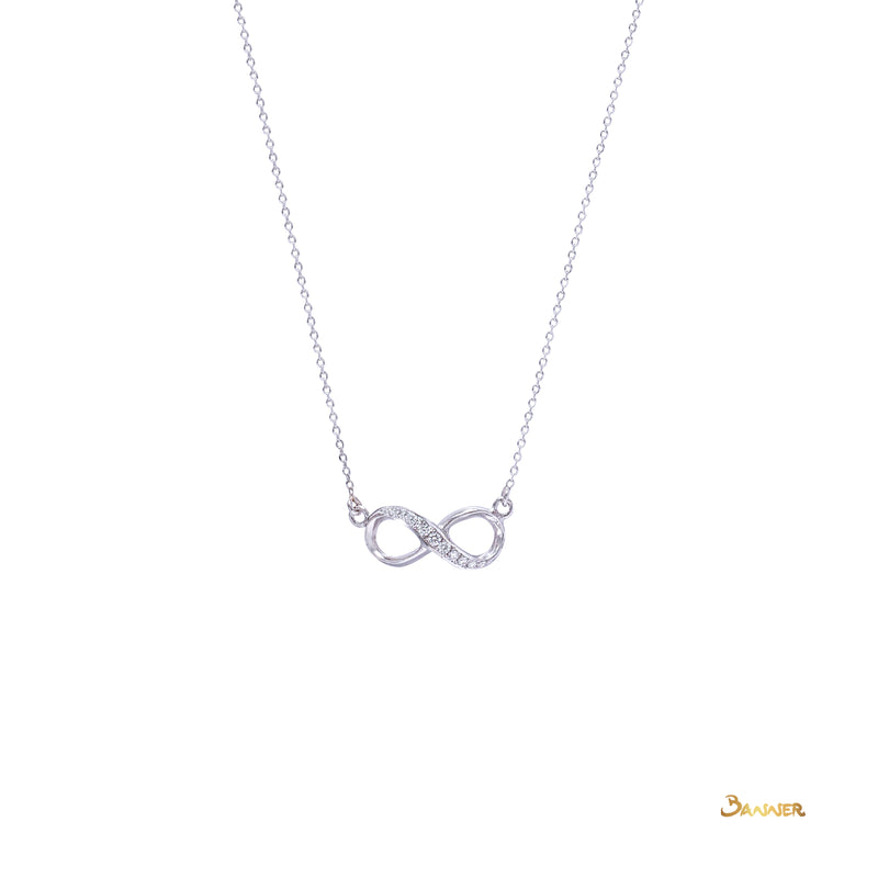 Diamond Infinity Necklace