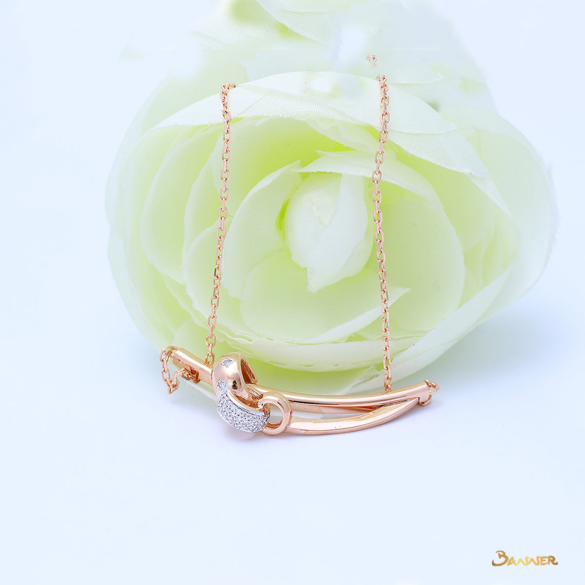 Diamond Minimal Necklace