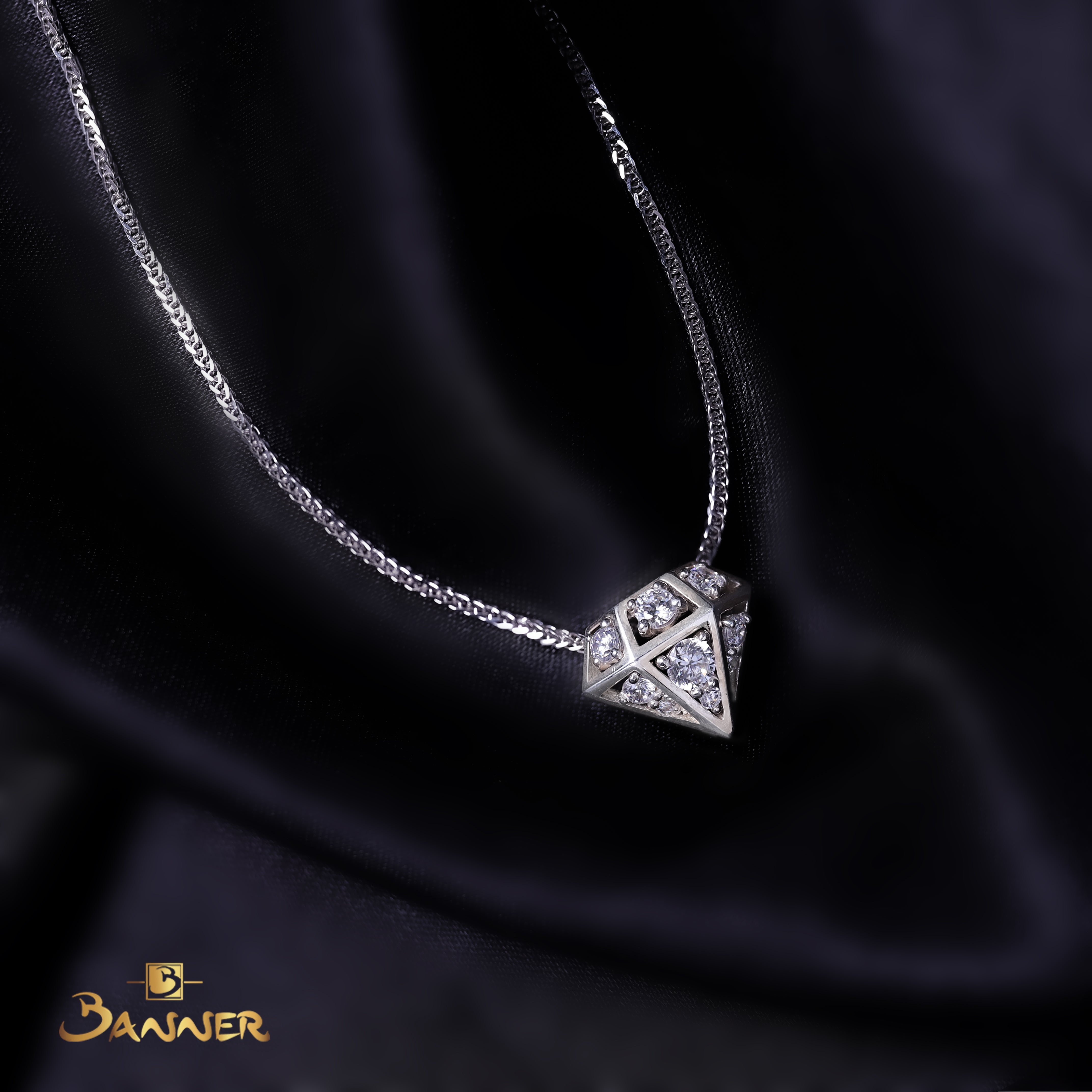 Diamond Hexara Pendant