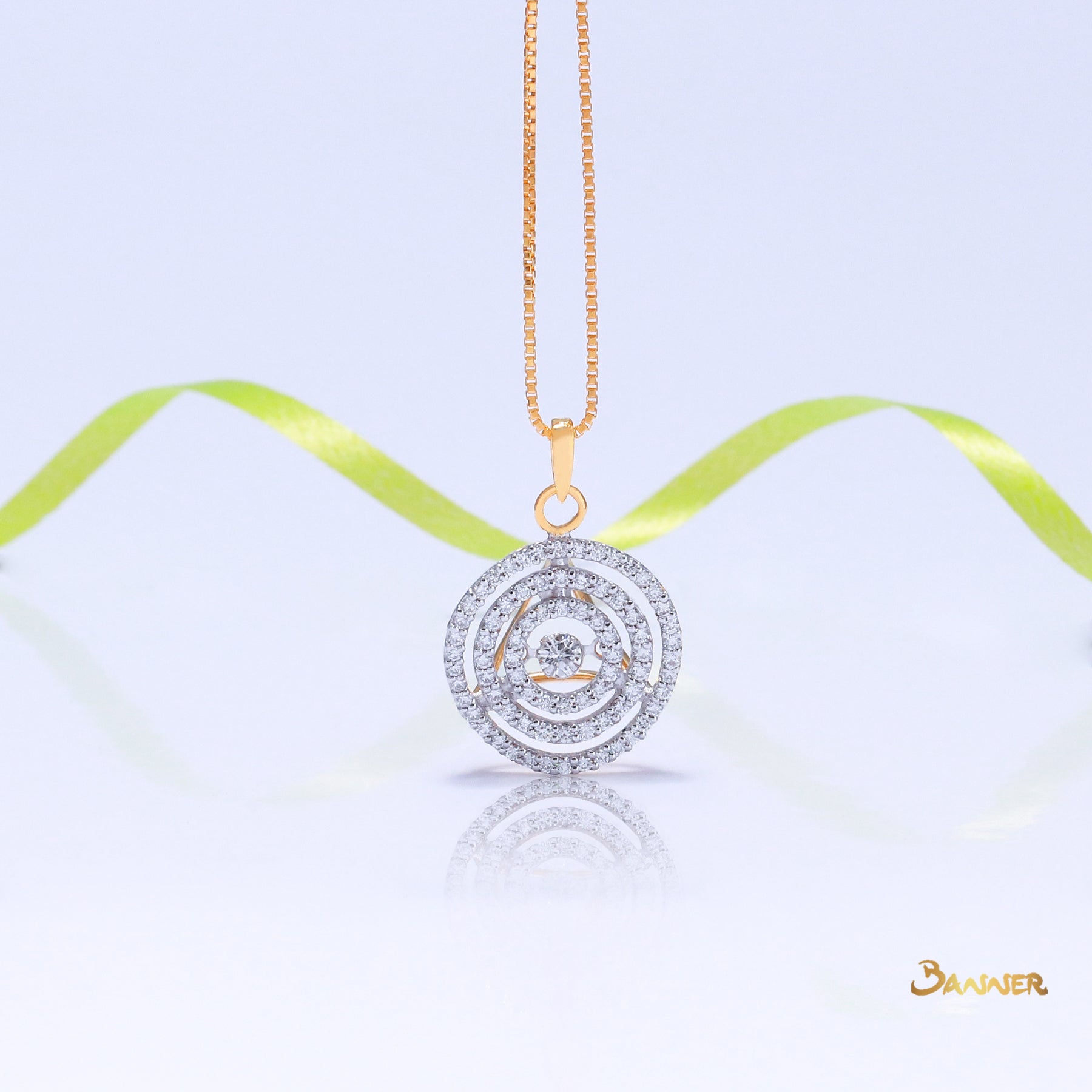Dancing Diamond Pendant(B)
