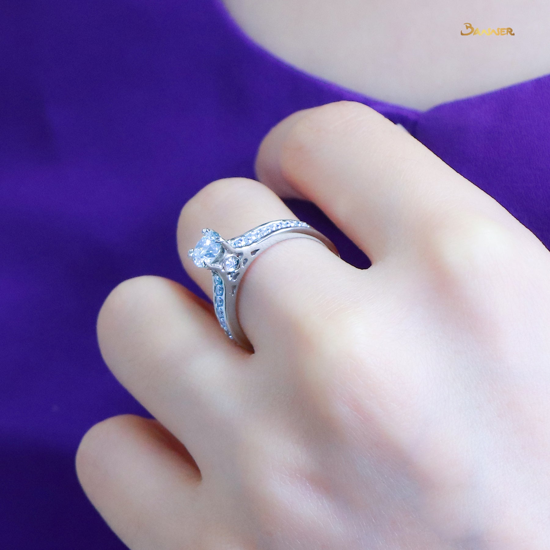 Diamond Starlight Ring