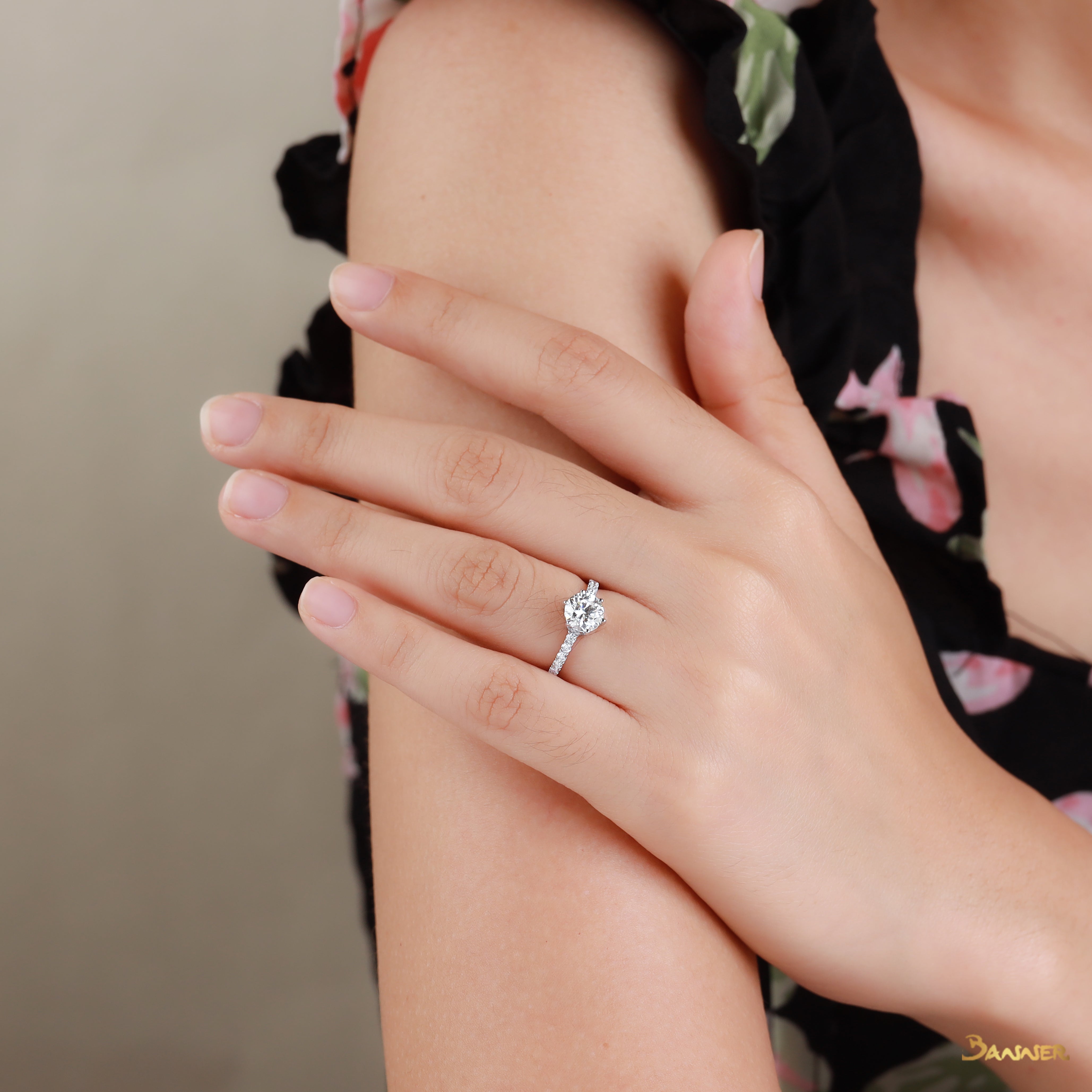 Diamond GIA 1.02 Carats Ring