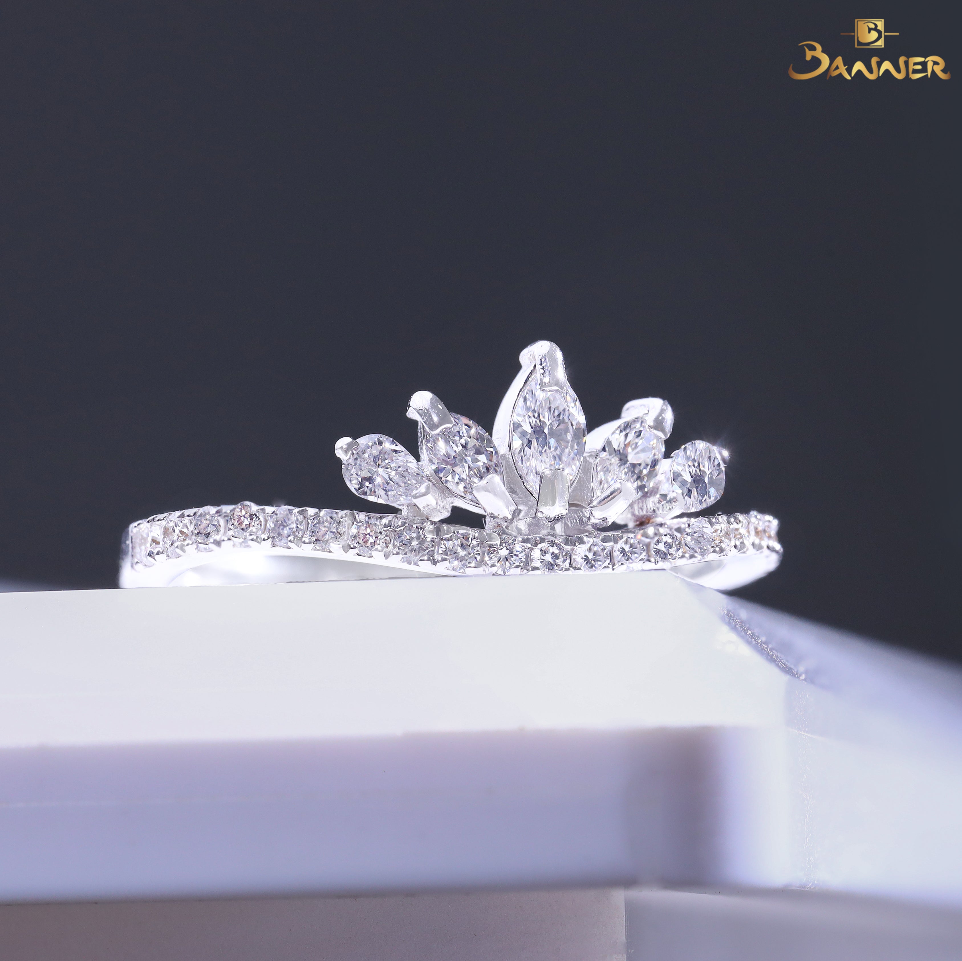 Diamond Crown Ring