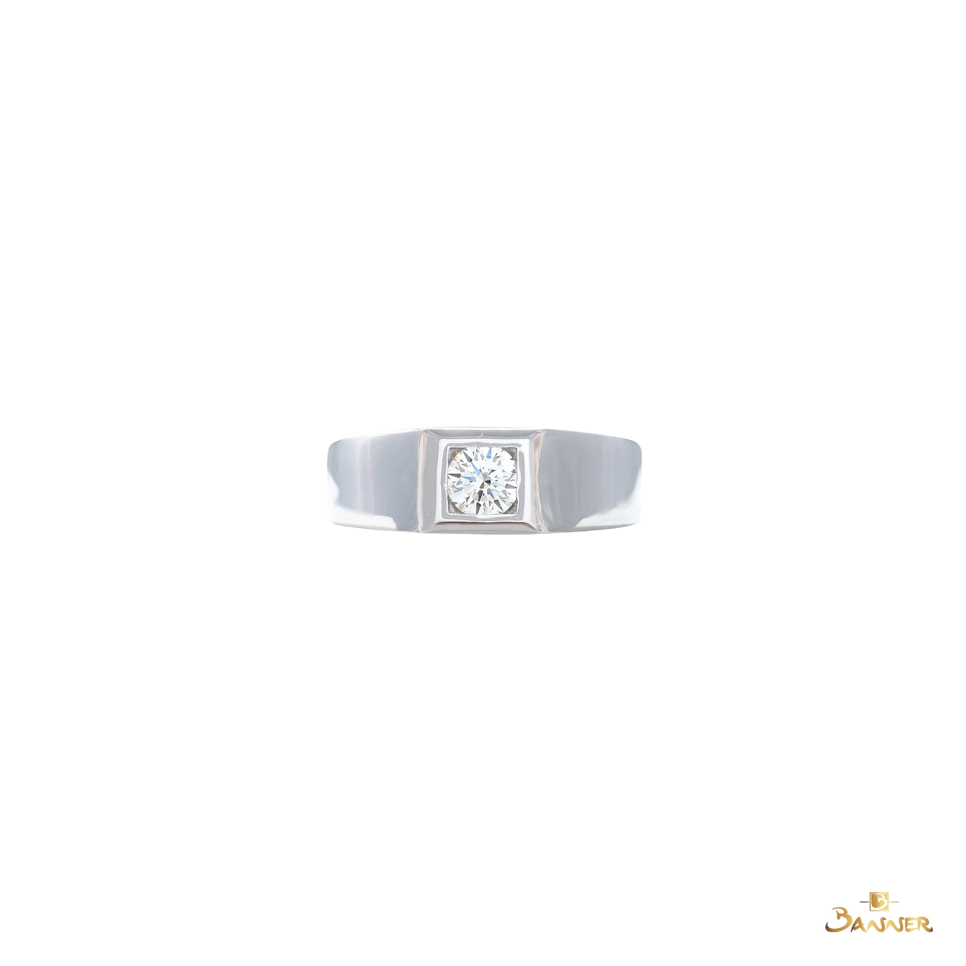 GIA Diamond Men Ring (D color VS2)