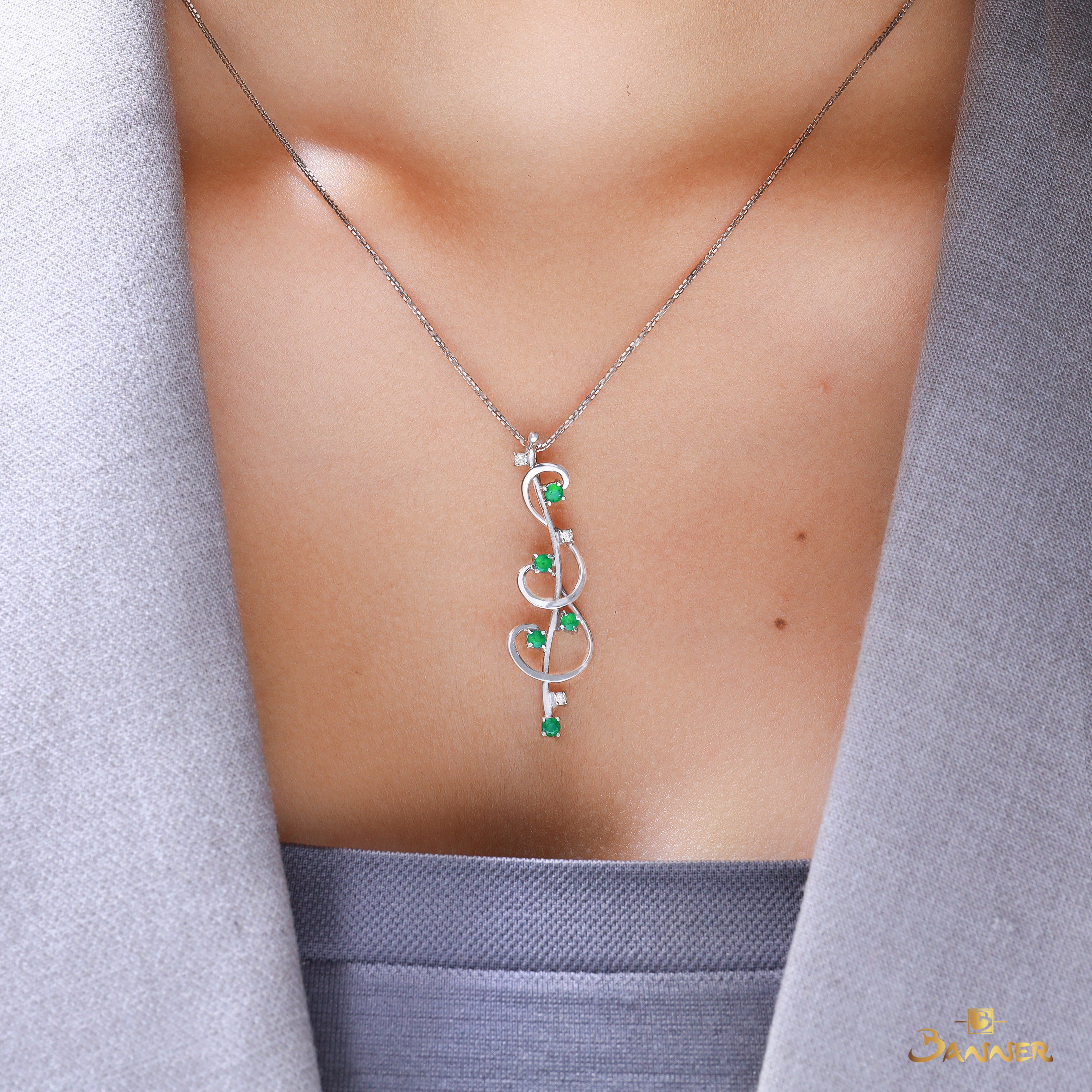 Emerald Than Sin Pendant