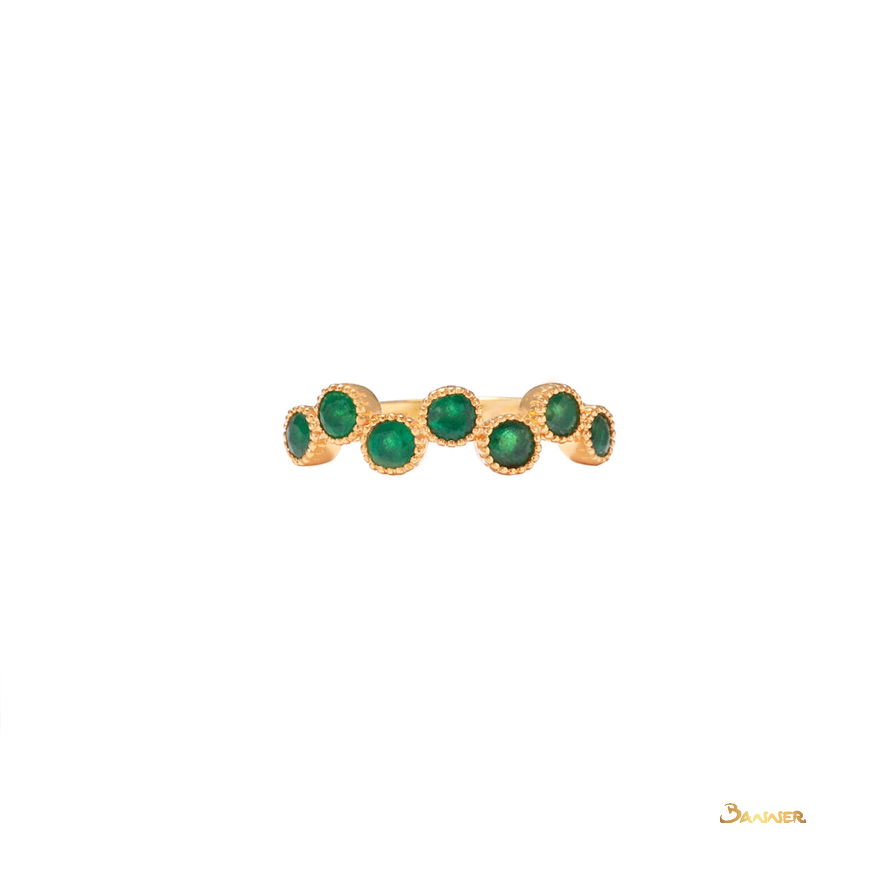 Emerald Rhythm Ring