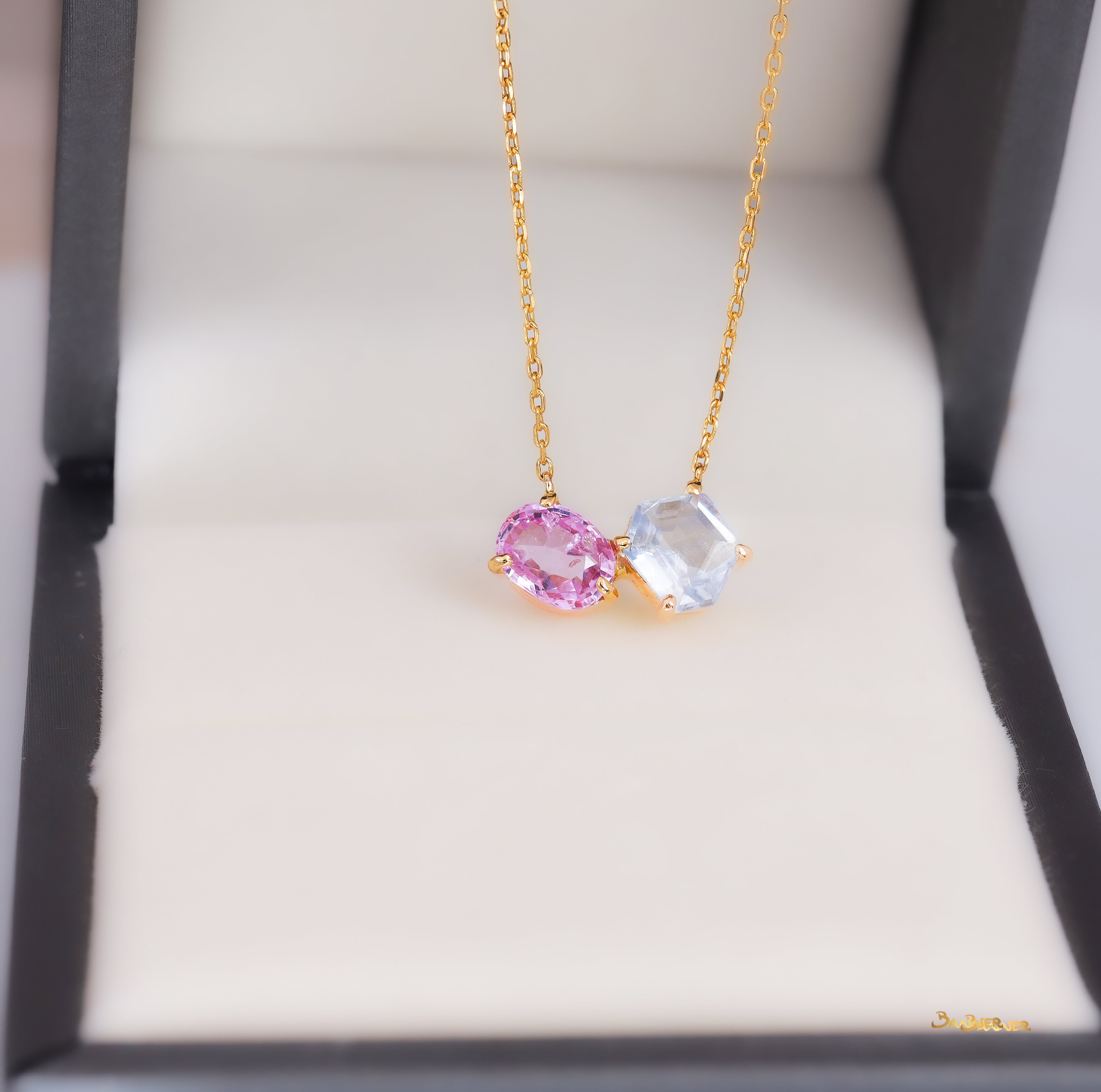 Toi - Et - Moi Multi Colored Sapphire Set