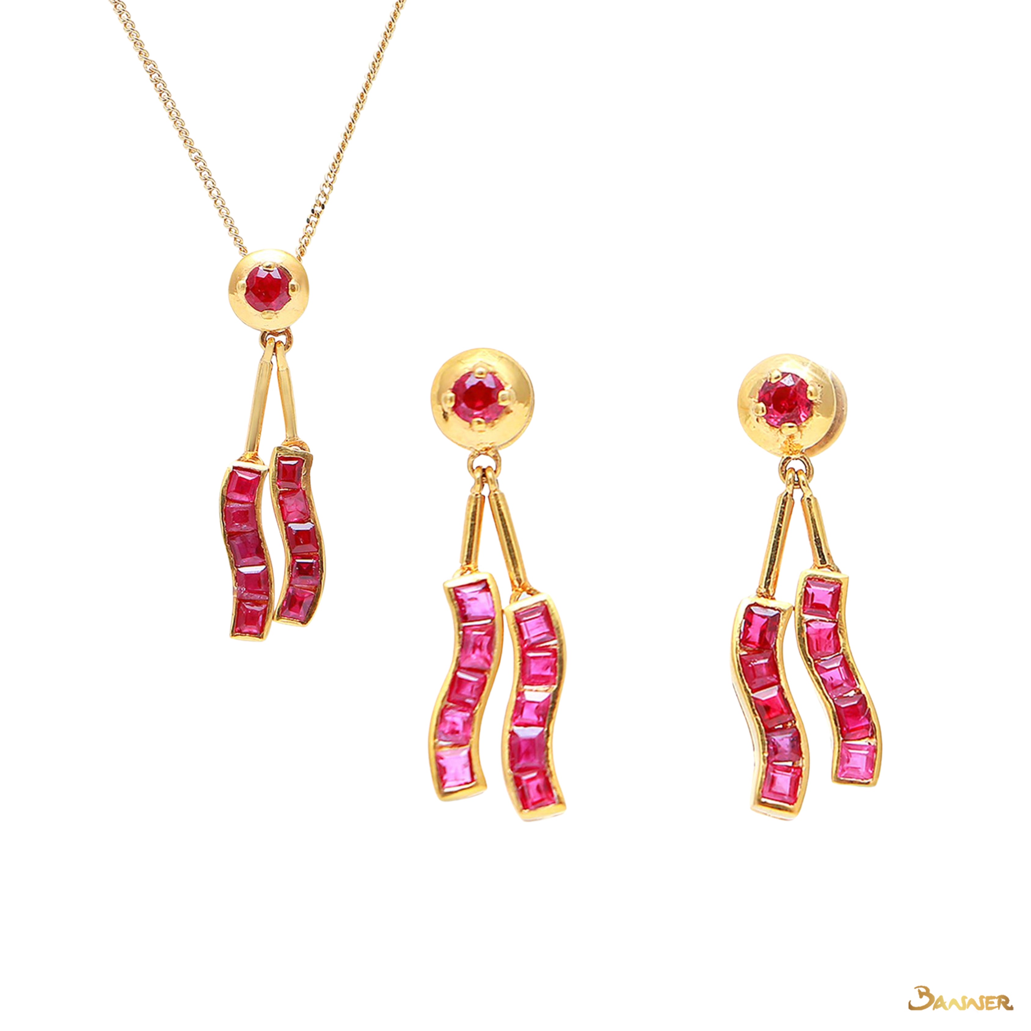 Ruby Dancing Set