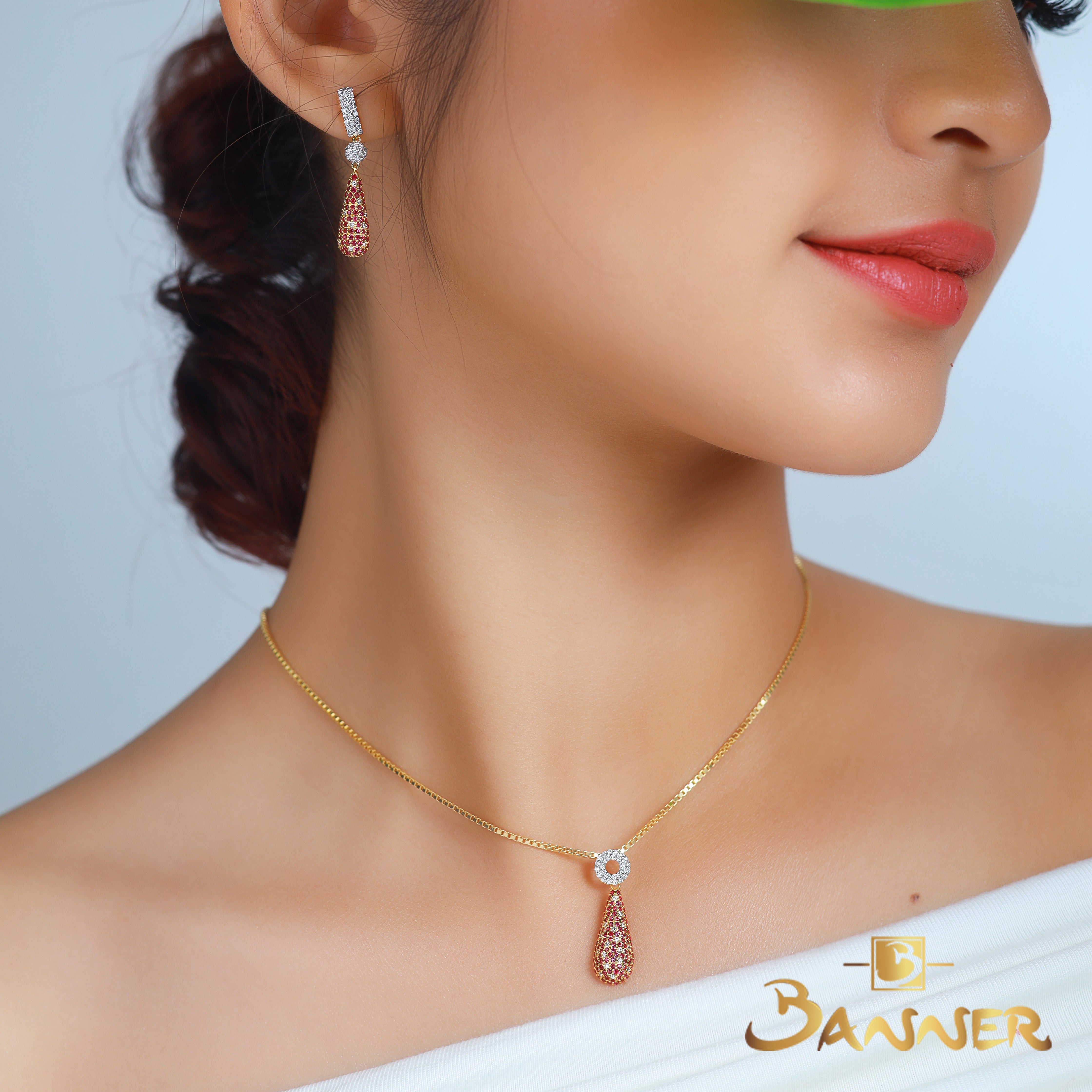 Ruby and Diamond Pixel Set