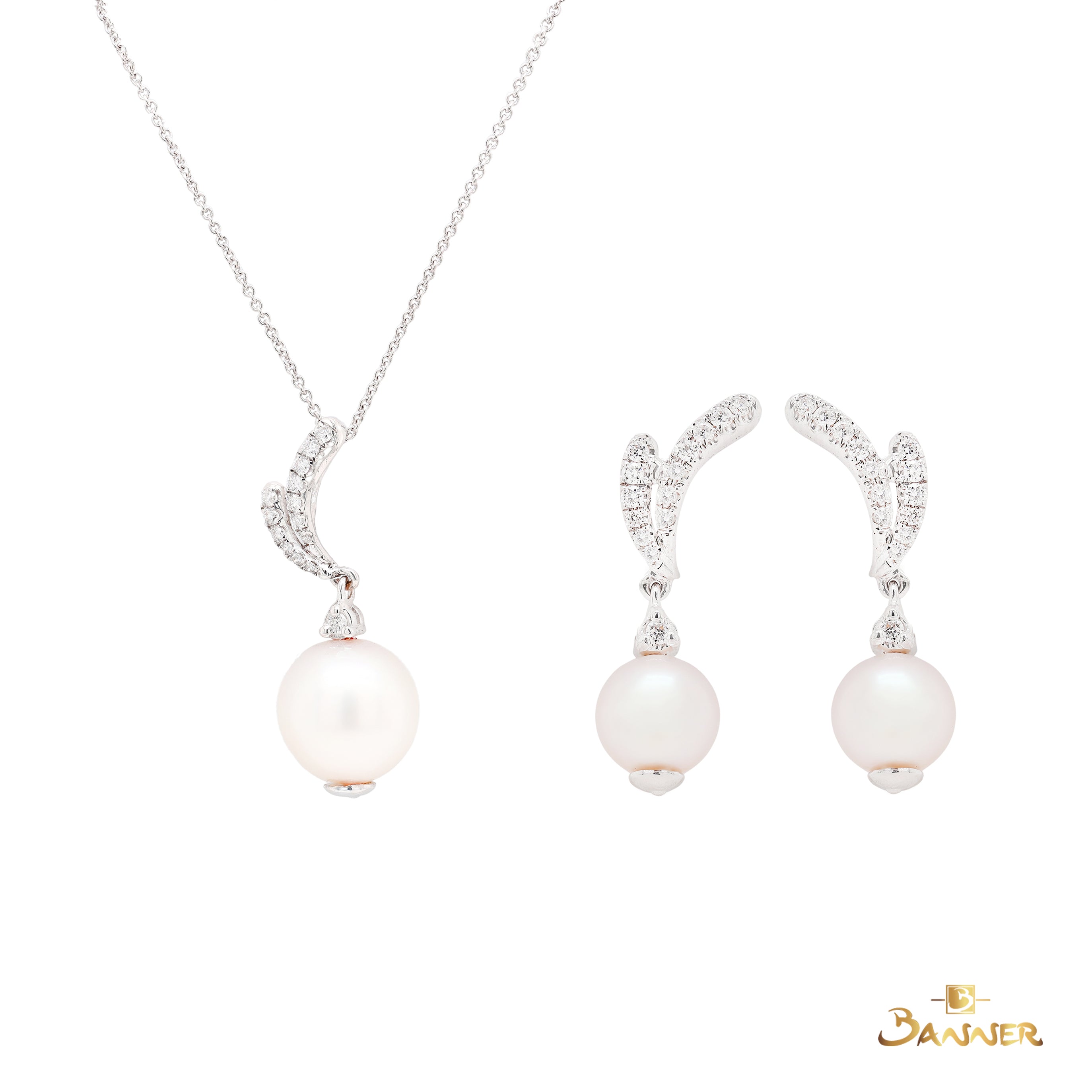 Pearl and Diamond Reindeer Set