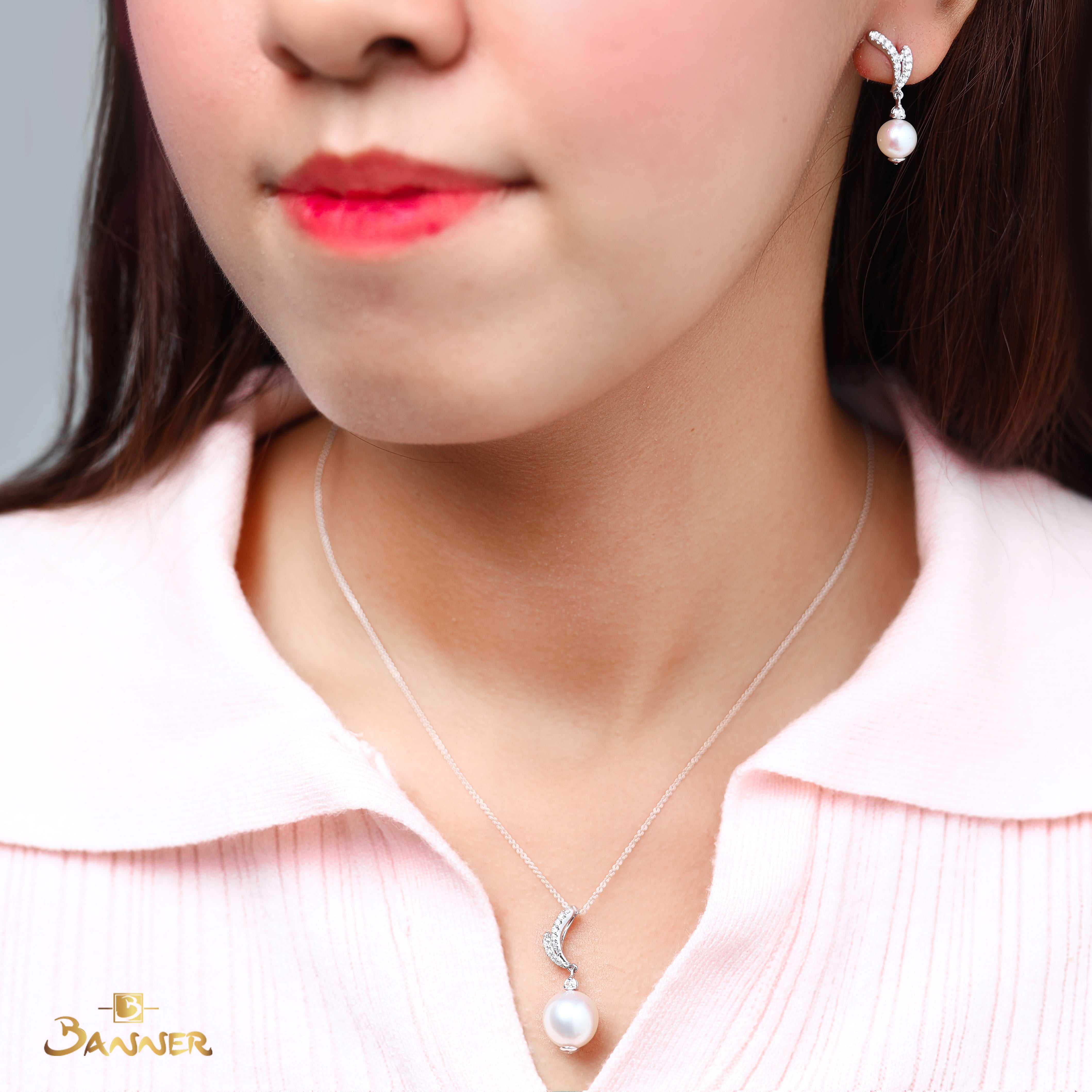 Pearl and Diamond Reindeer Set