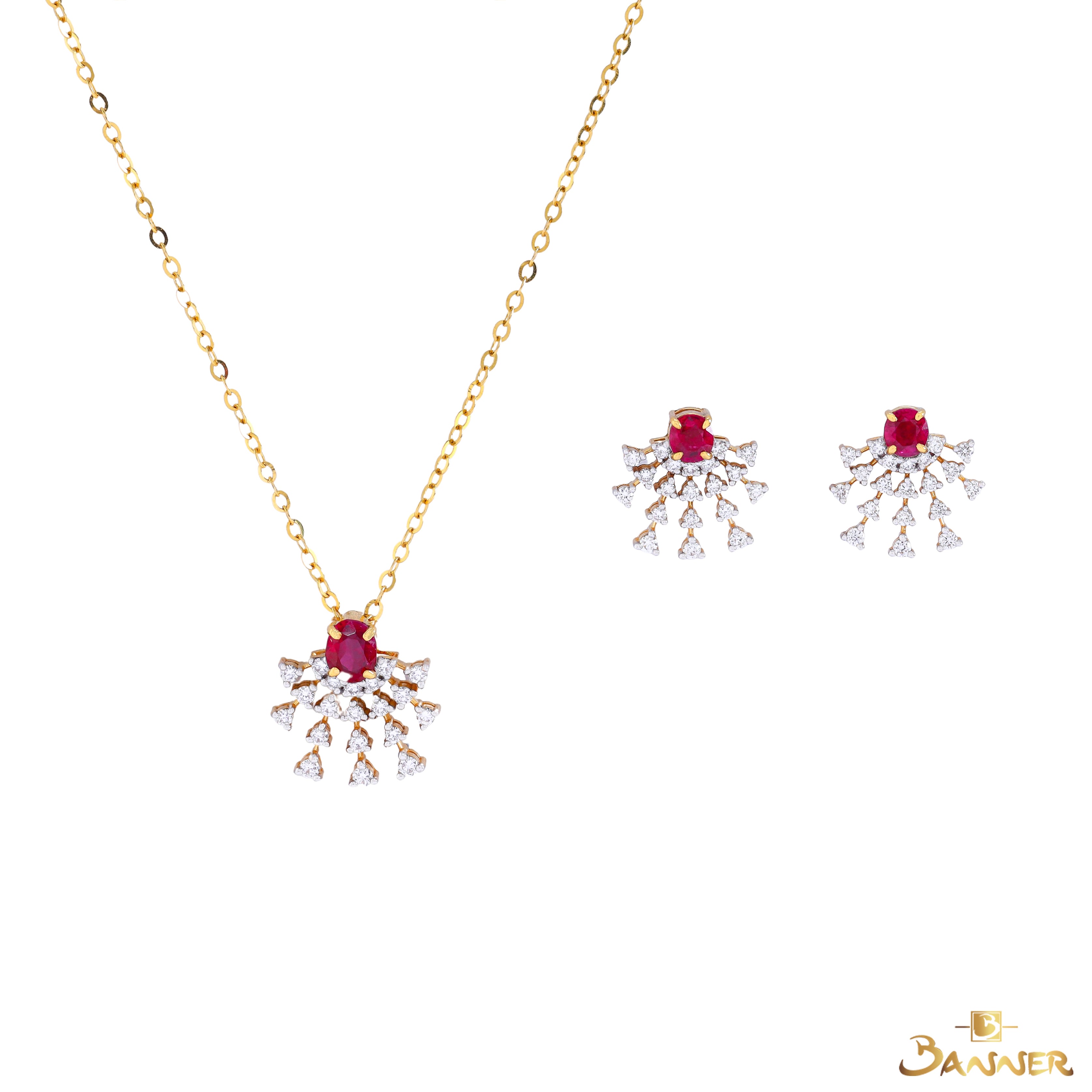Ruby and Diamond Radiance Set