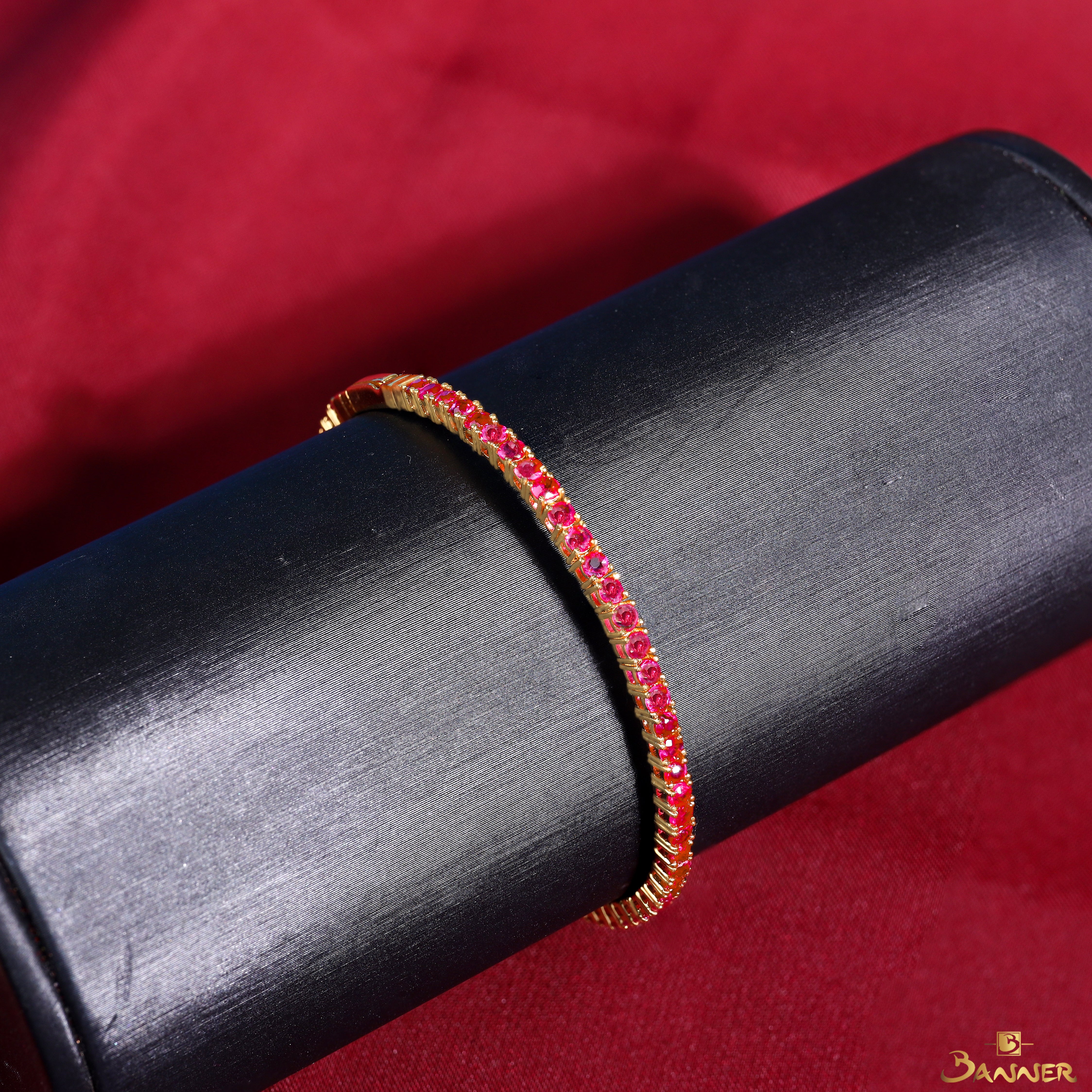 Ruby Tennis Tennis Bangle