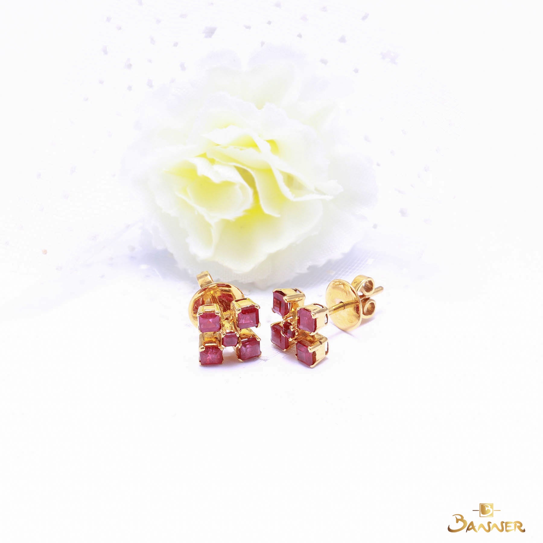 Ruby Earrings