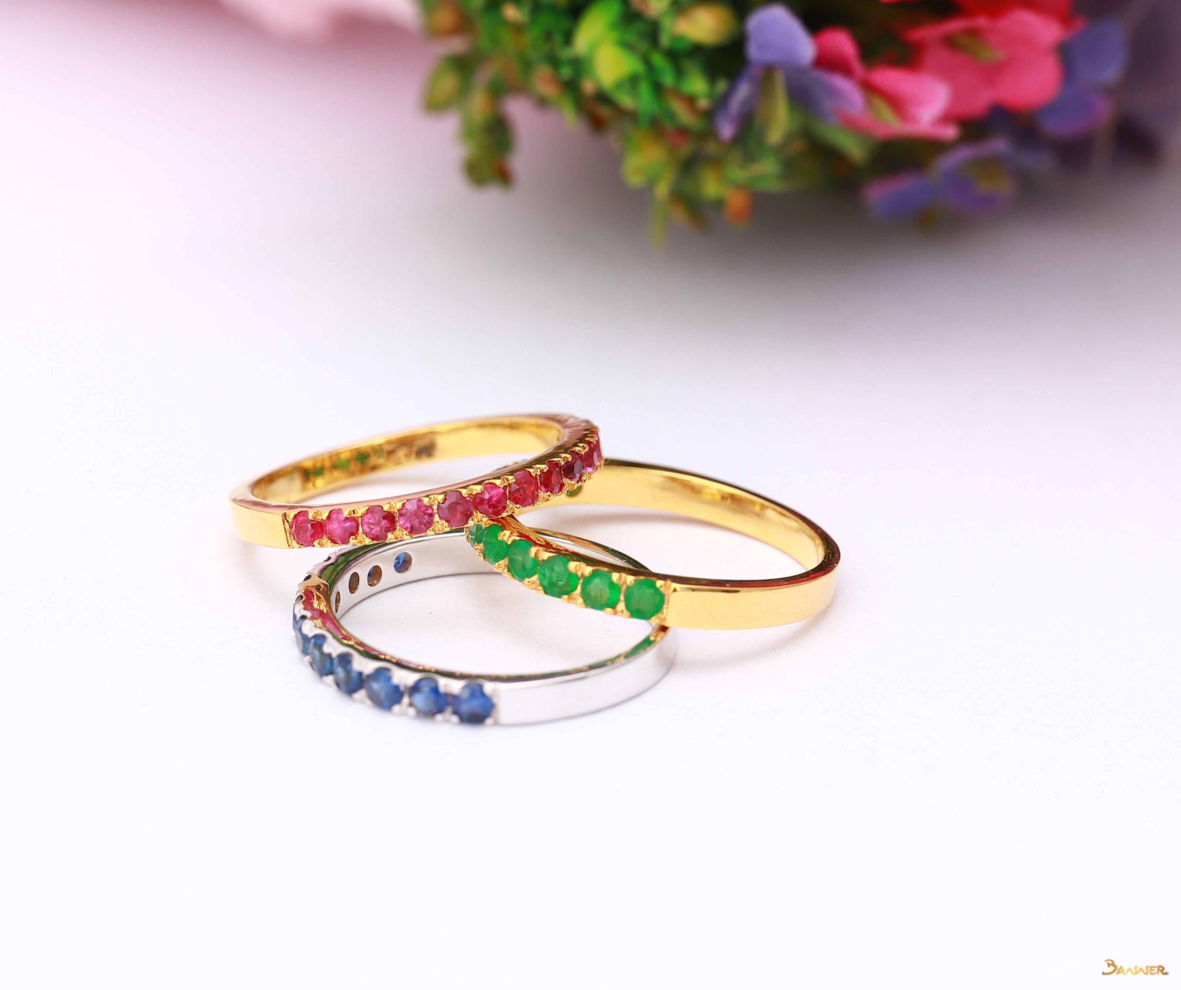 Ruby Pave Setting Ring