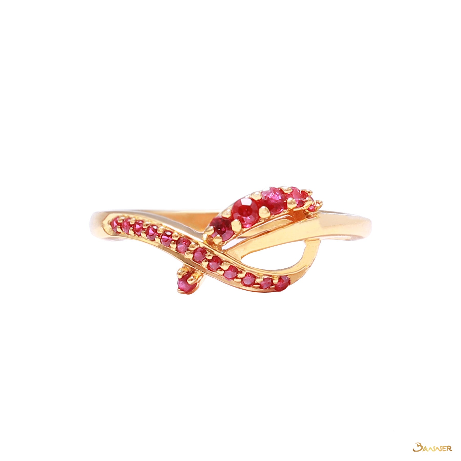 Ruby Infinity Ring