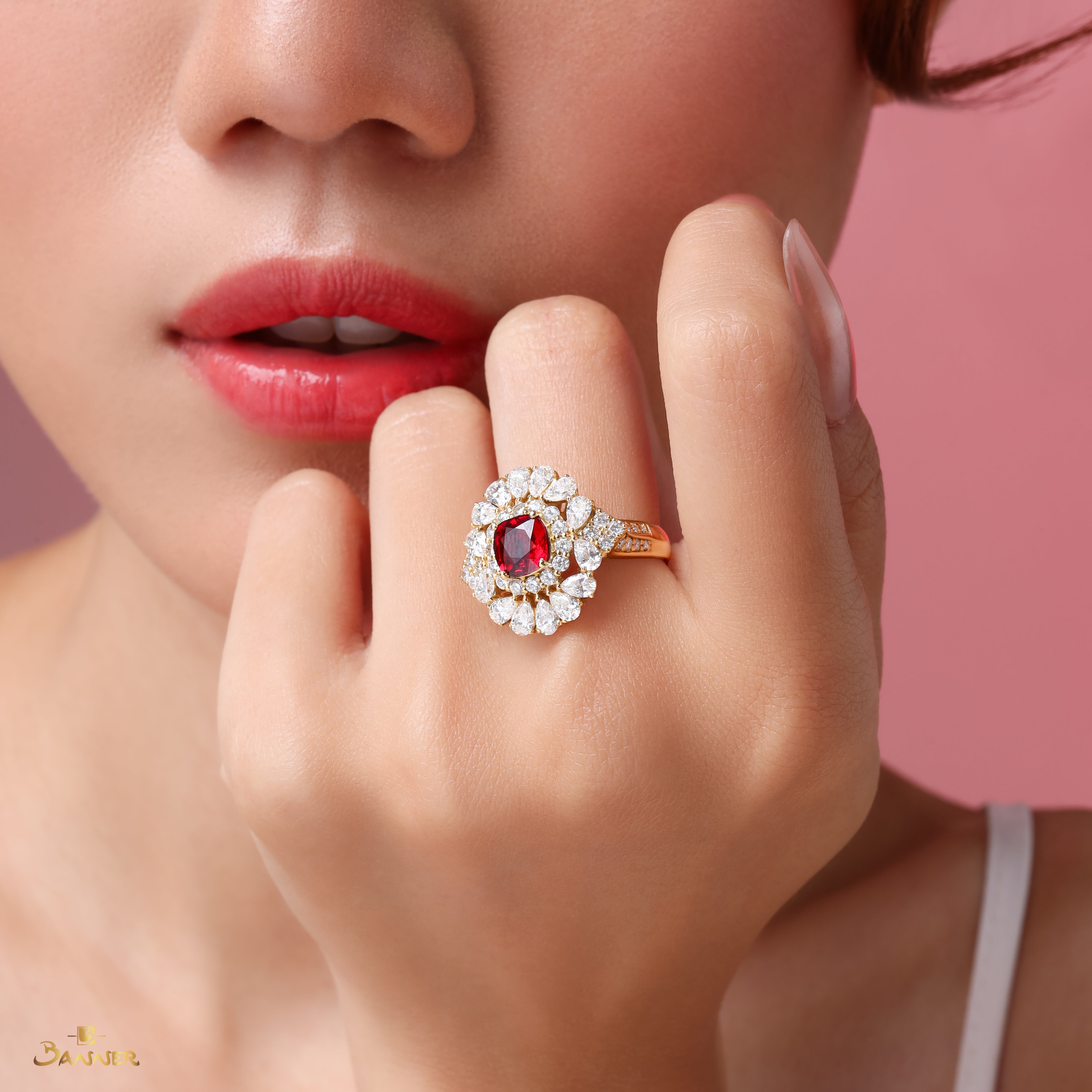 Ruby and Diamond Ring
