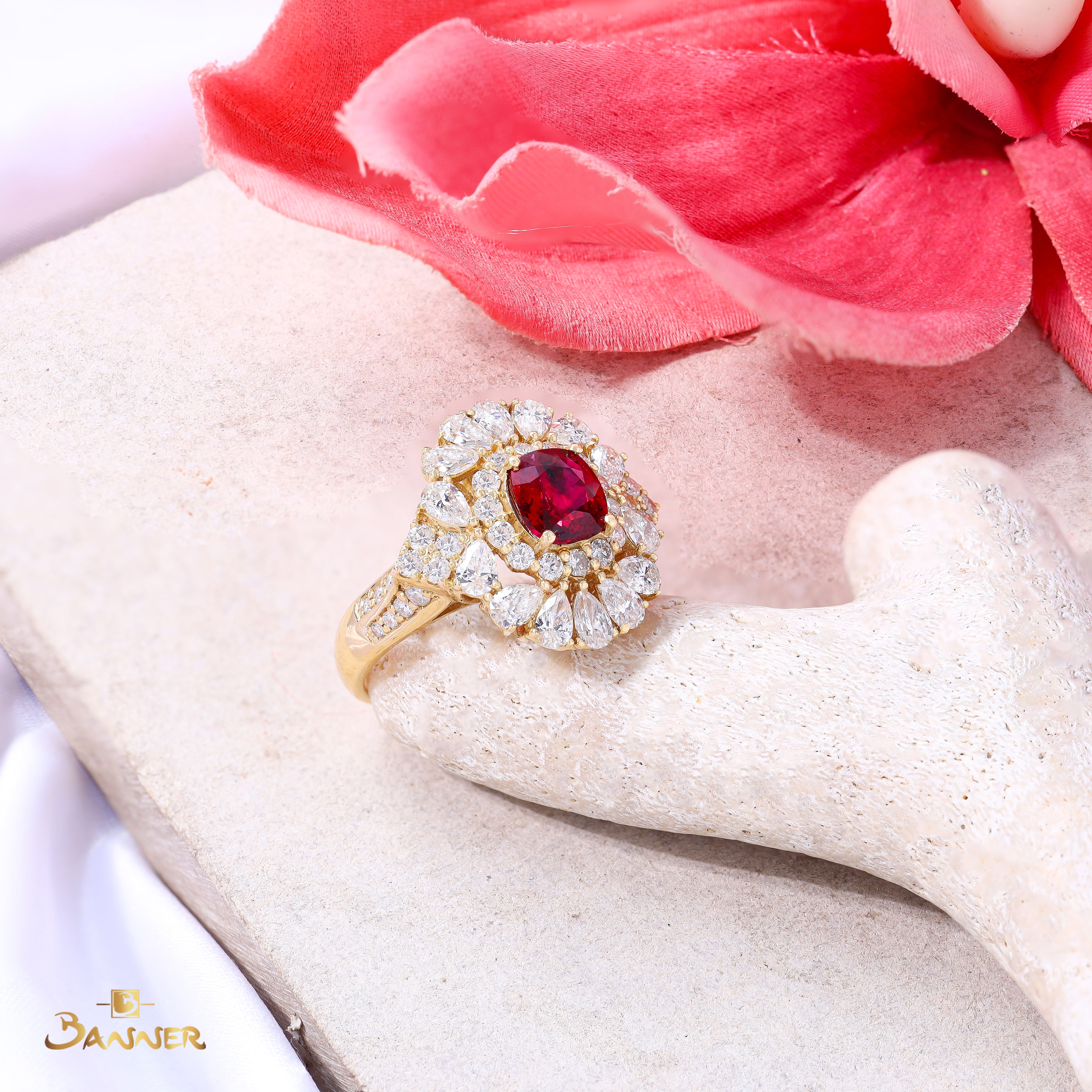 Ruby and Diamond Ring