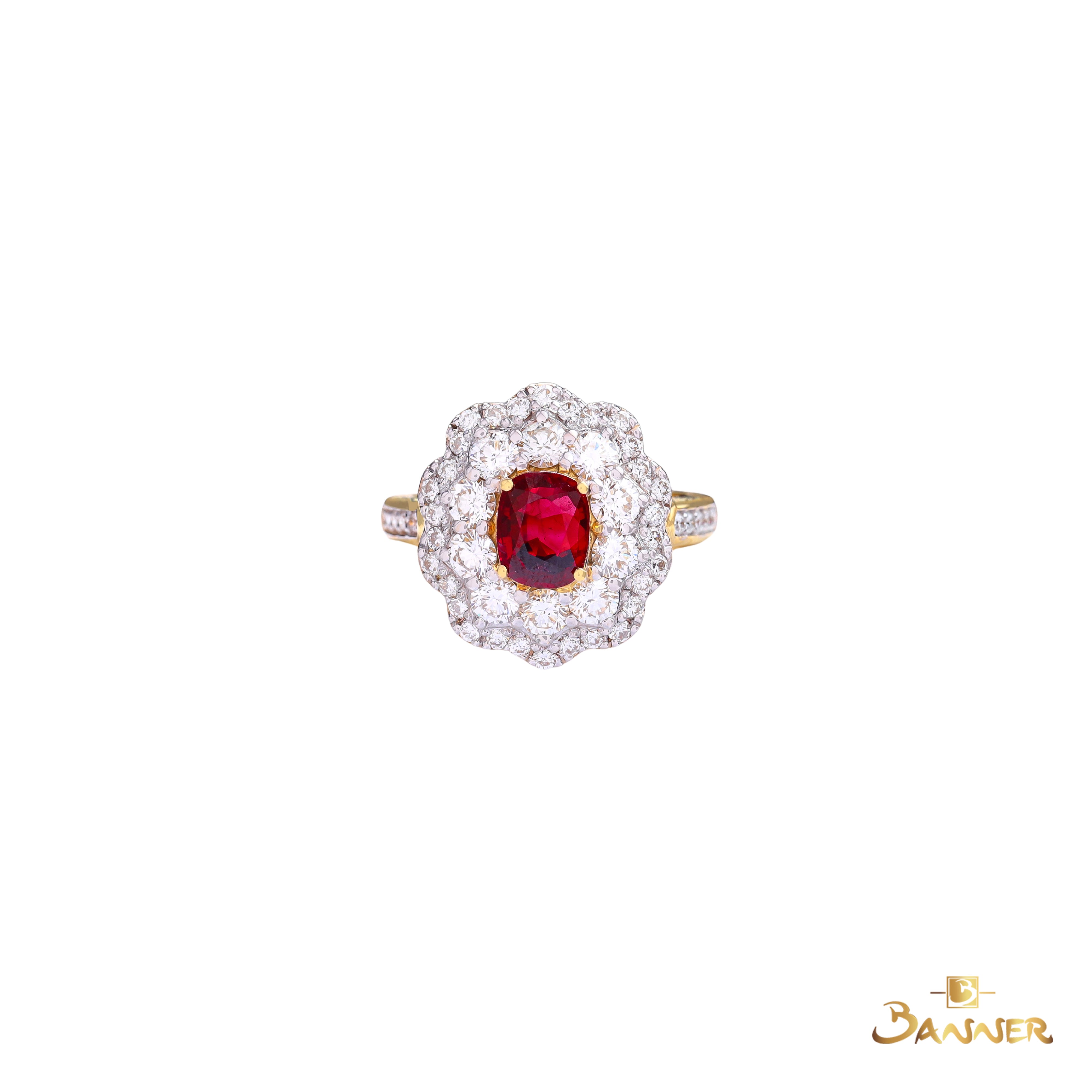 Ruby and Diamond Ring
