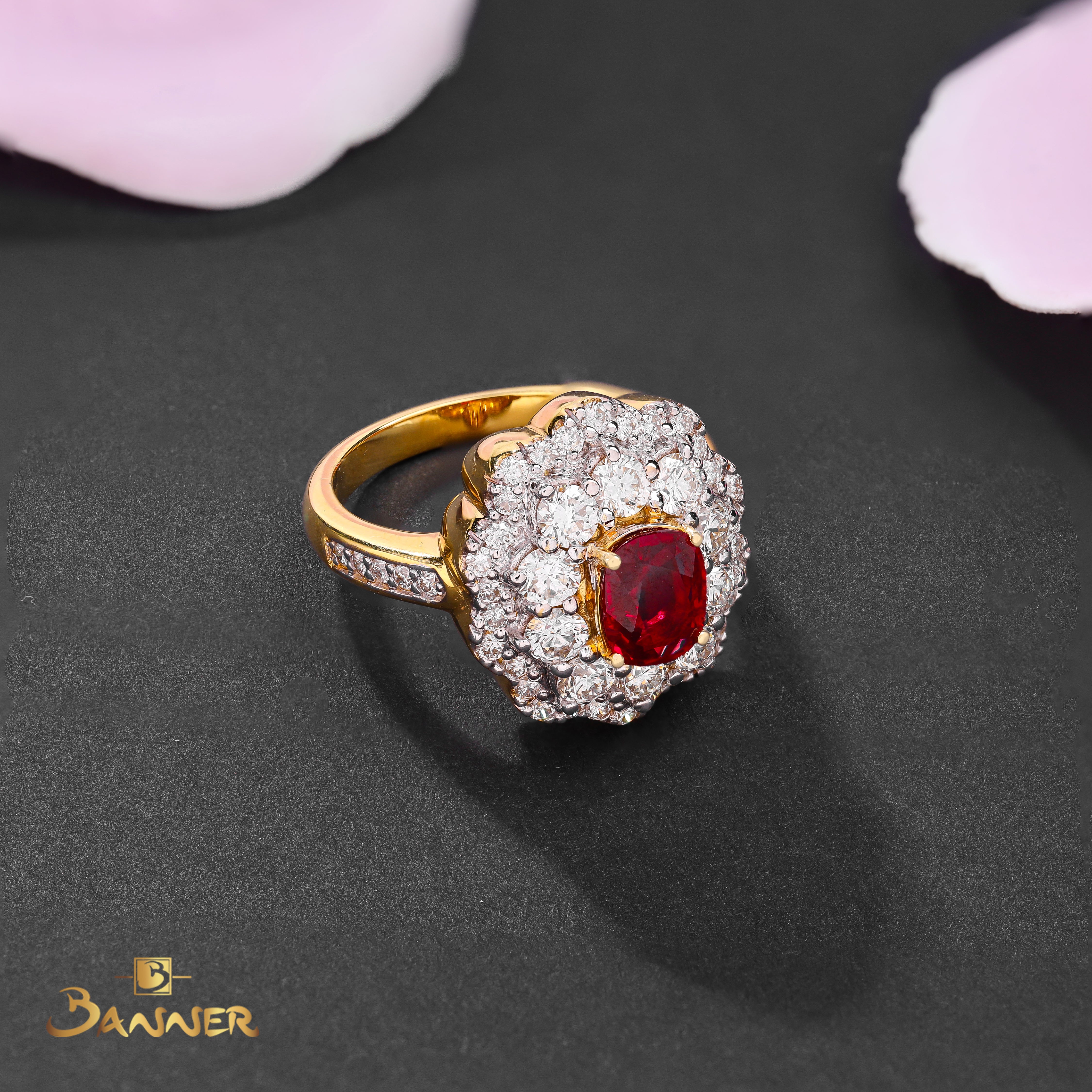 Ruby and Diamond Ring