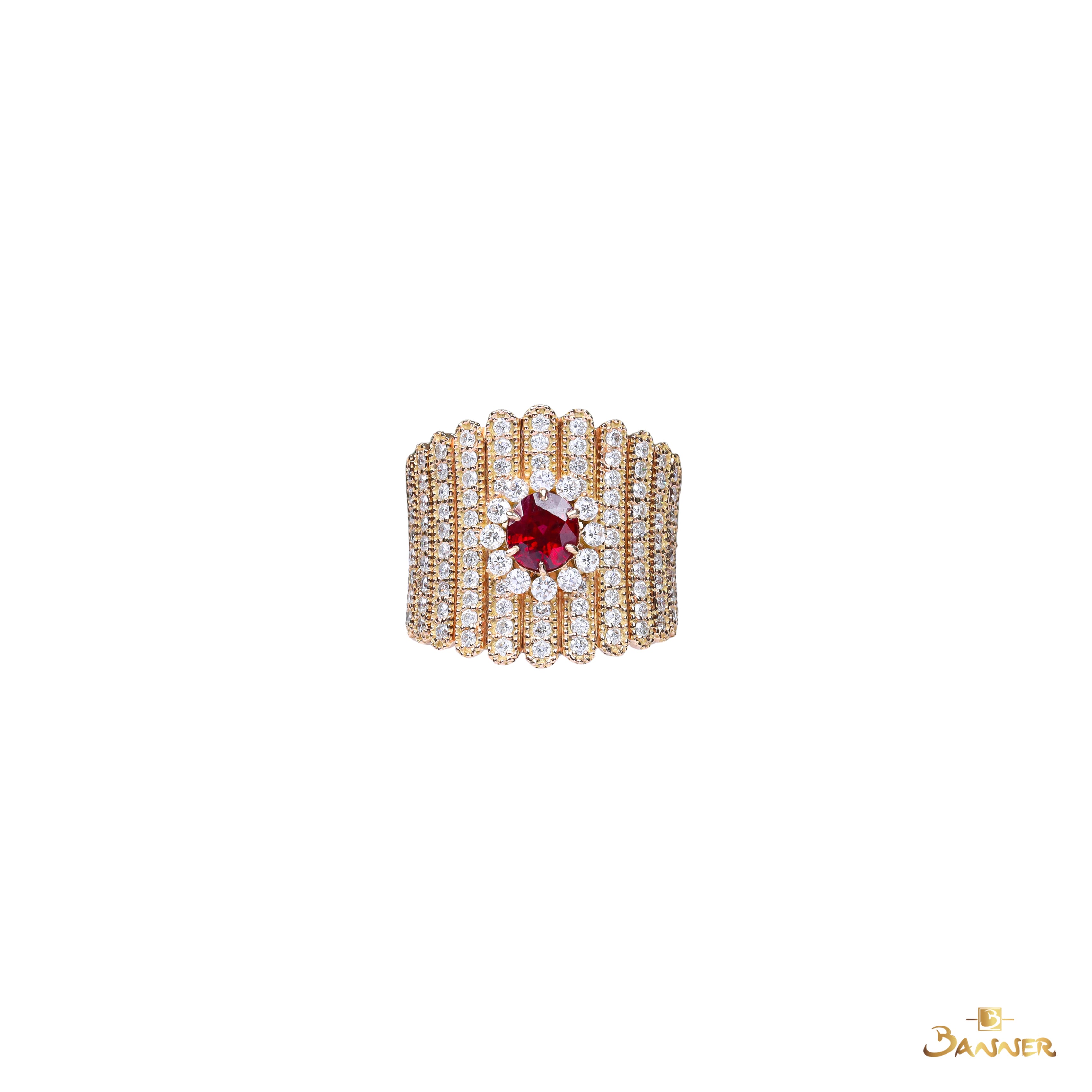 Ruby and Diamond Ring