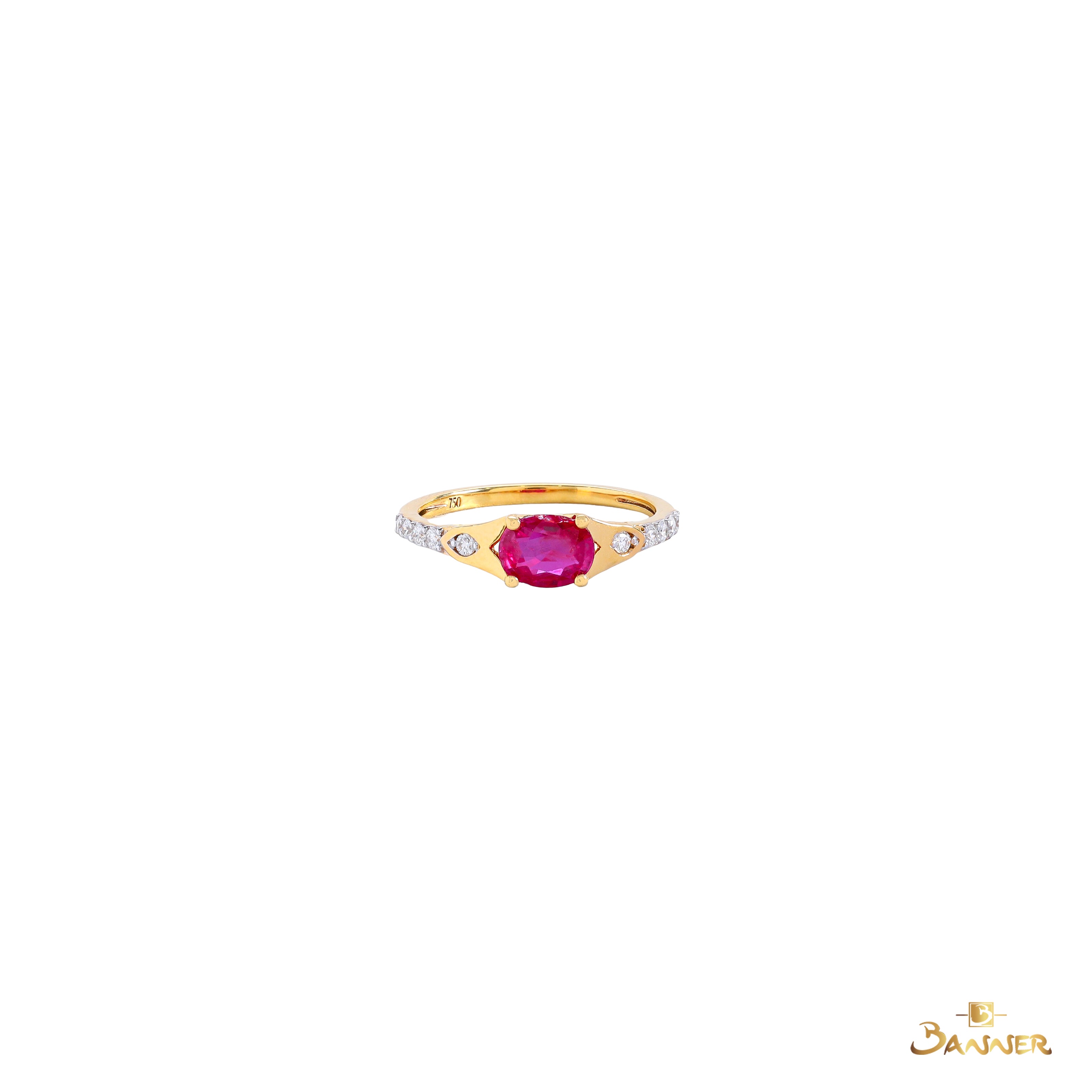Ruby and Diamond Ring
