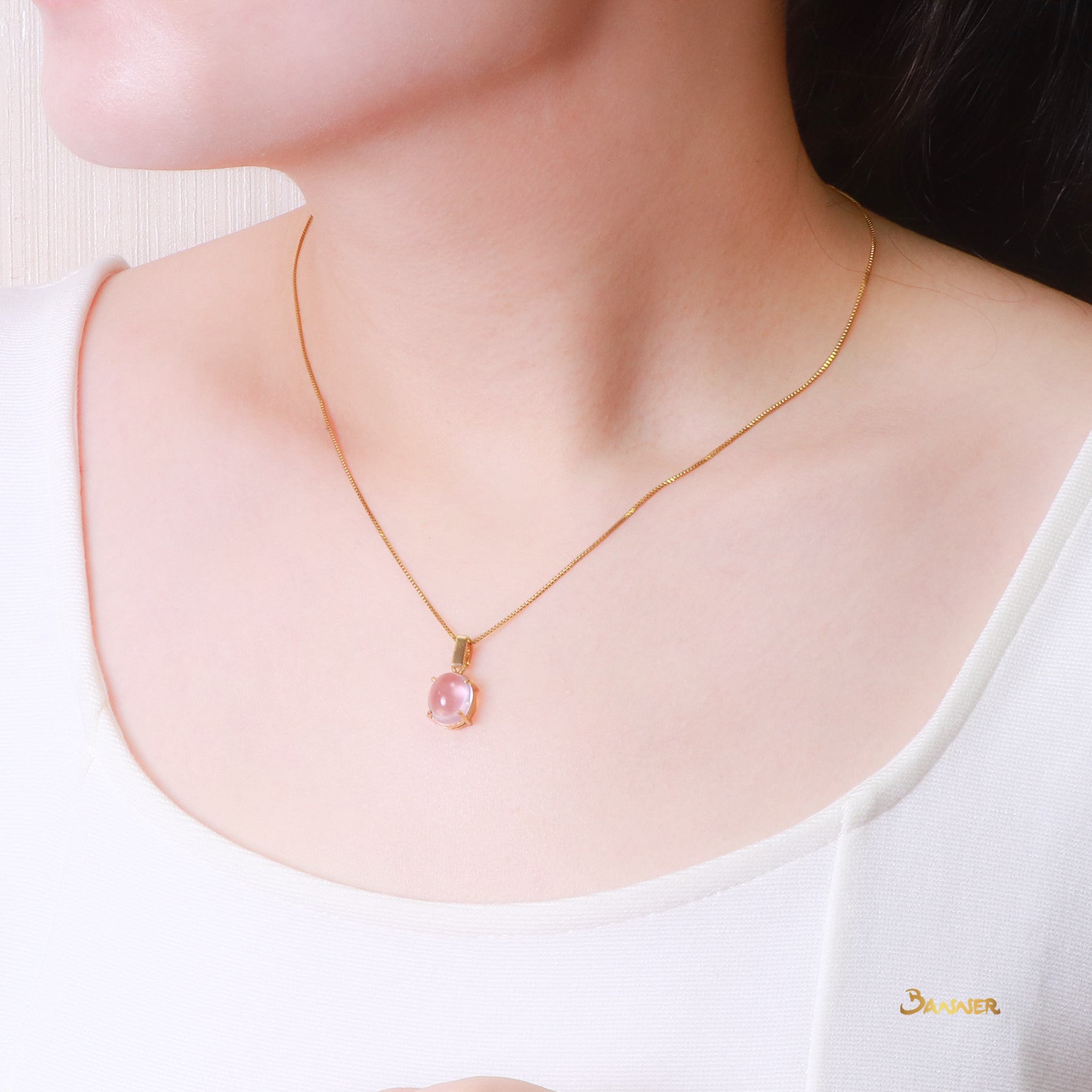 Rose Quartz Pendant
