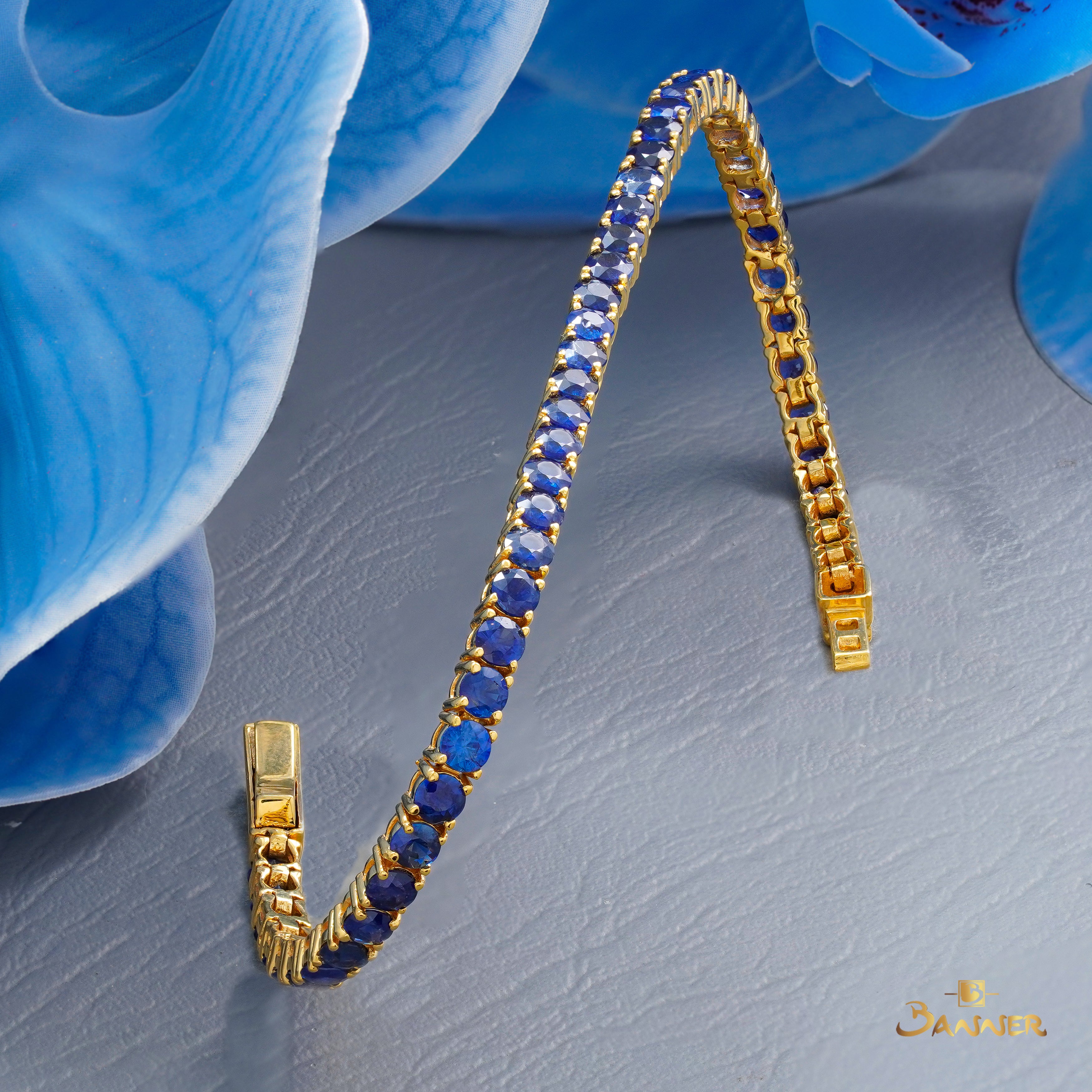 Sapphire Tennis Bracelet