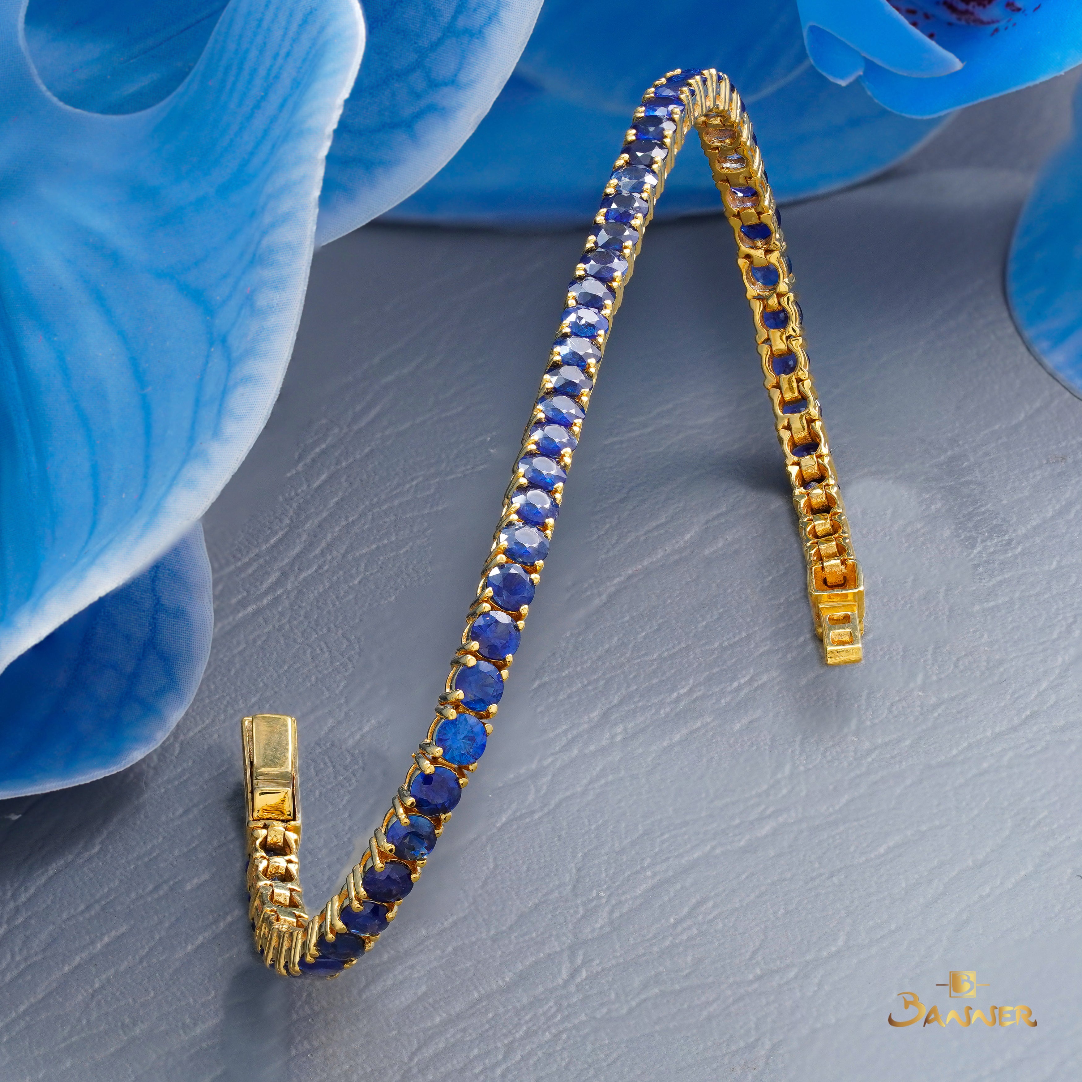 Sapphire Tennis Bracelet