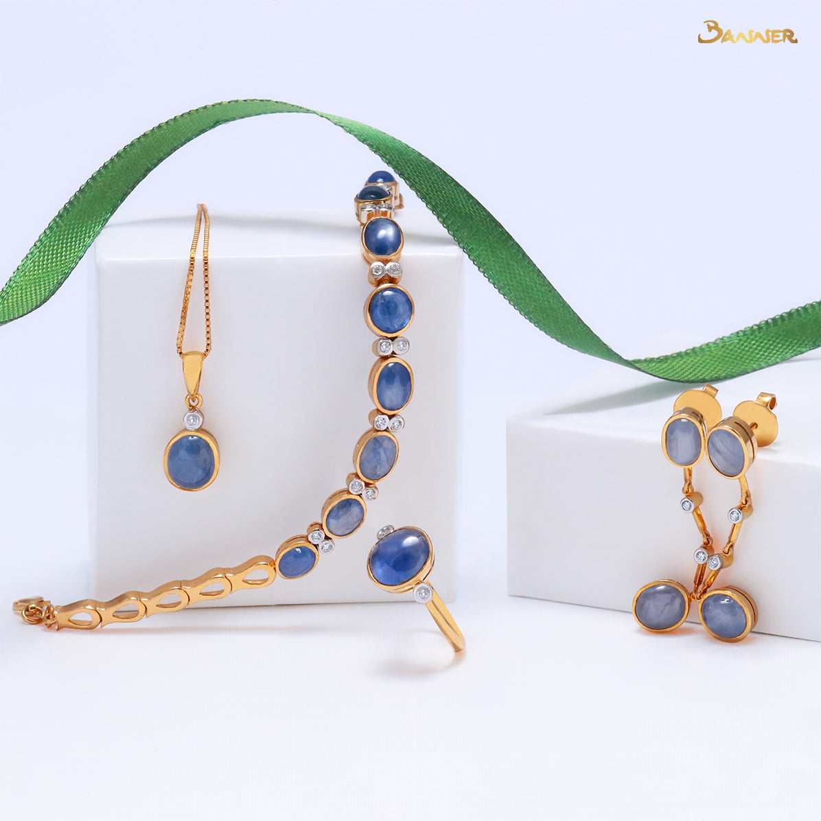 Star Sapphire Set