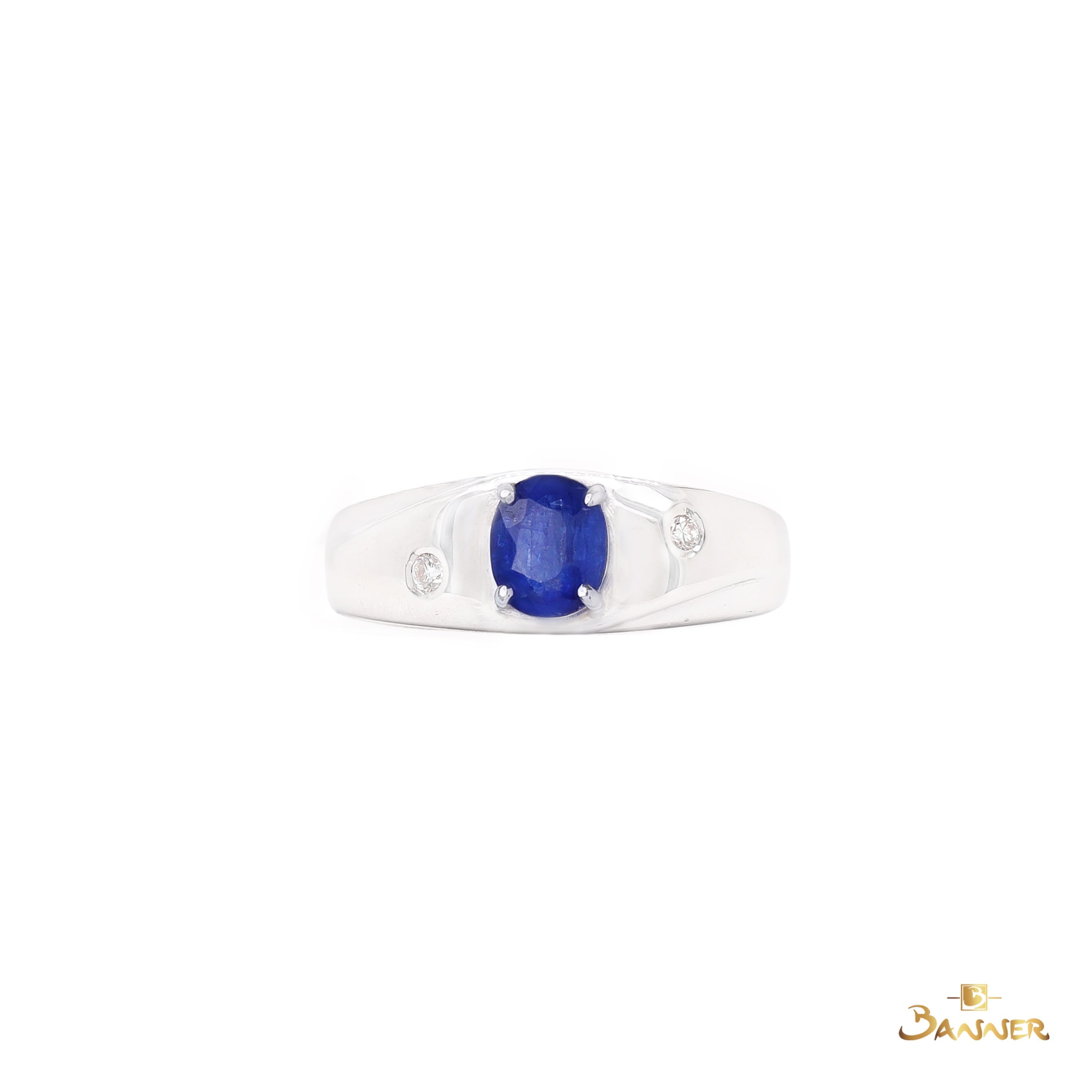 Sapphire and Diamond Ring