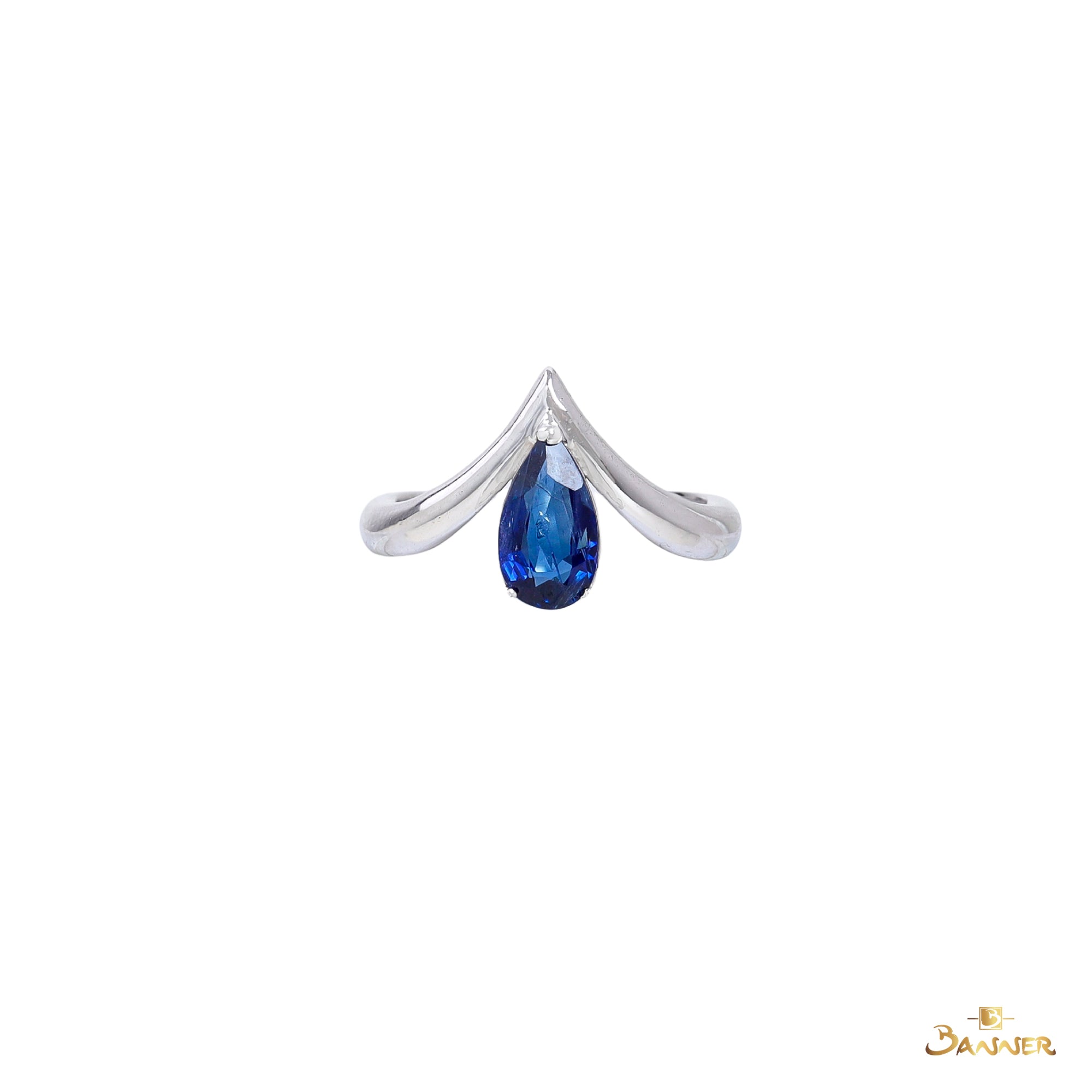 Sapphire Drop Ring