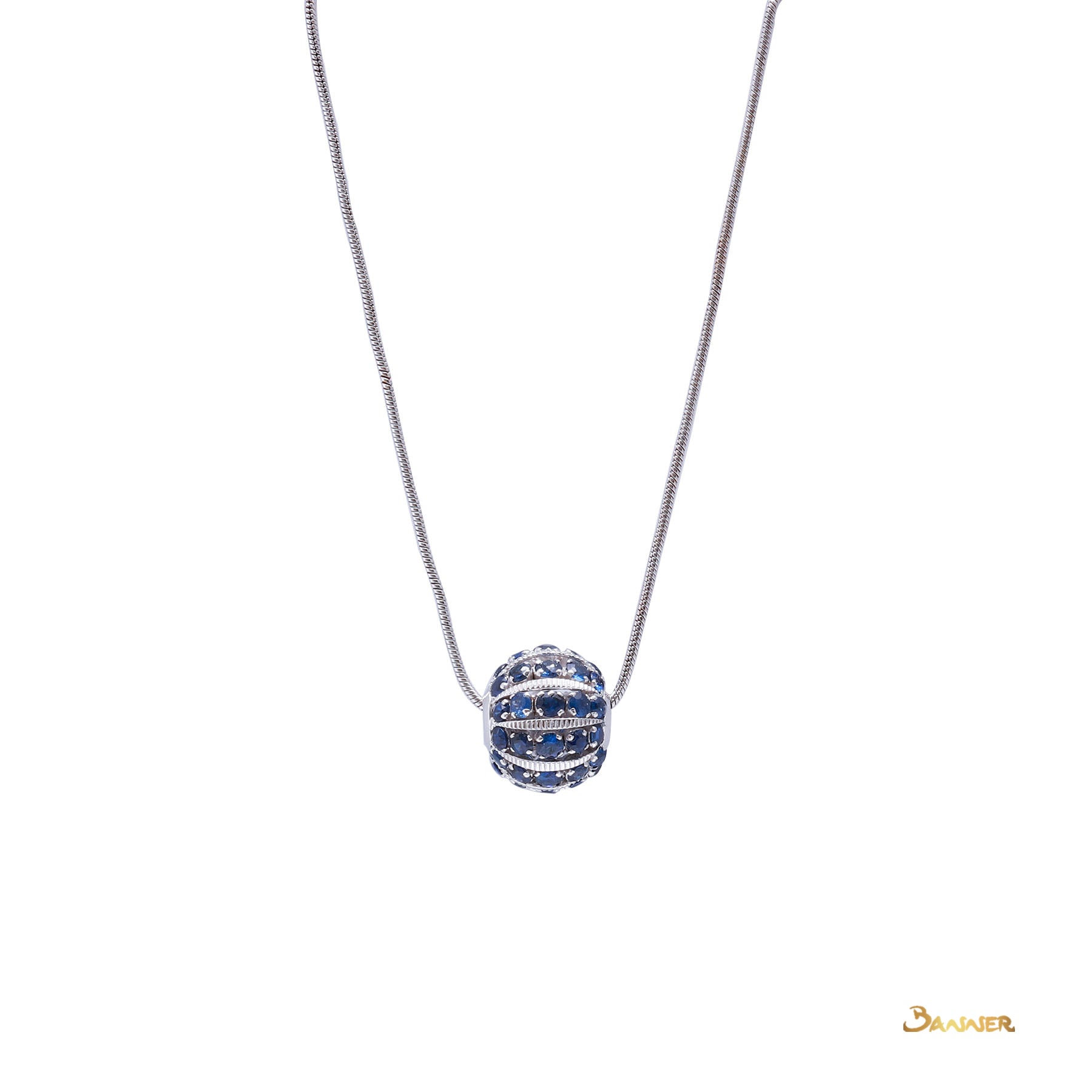 Sapphire Baw Lone Pendant