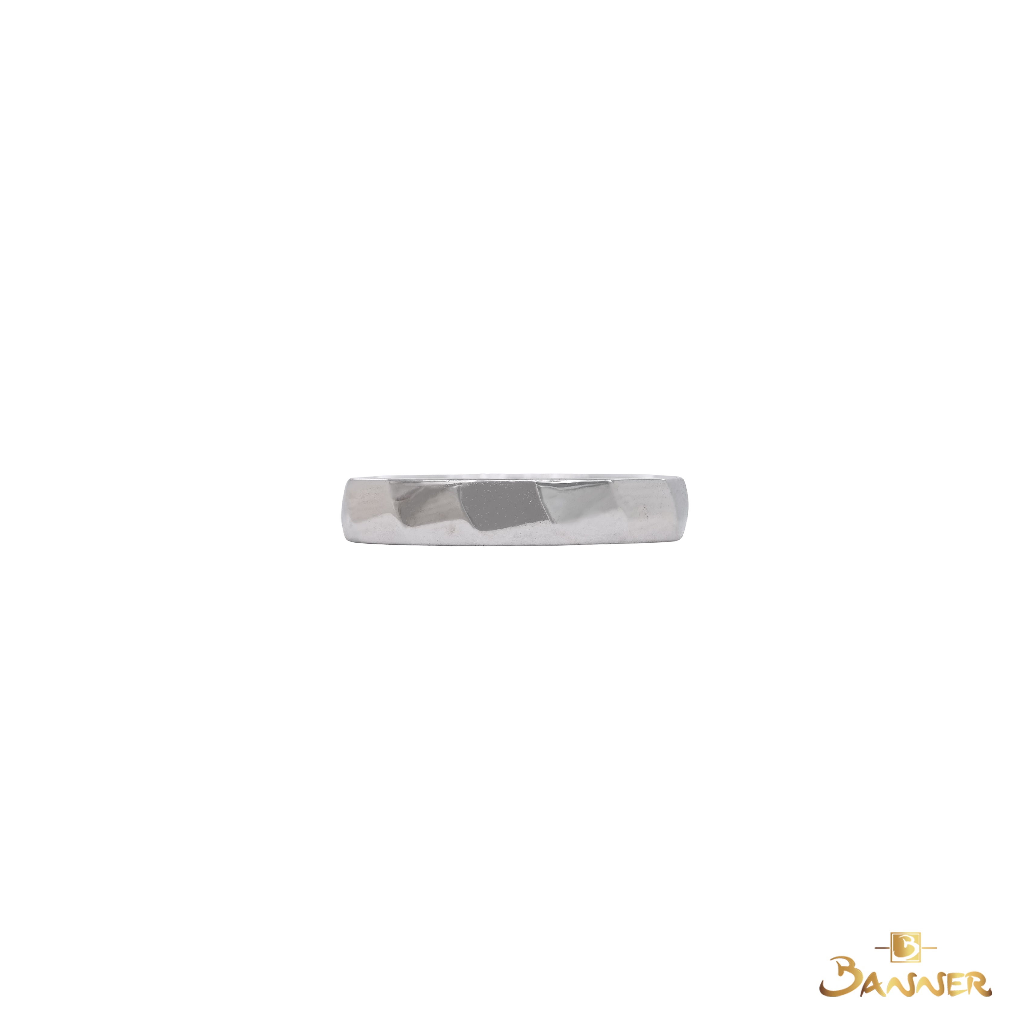18k White Gold Engagement Ring
