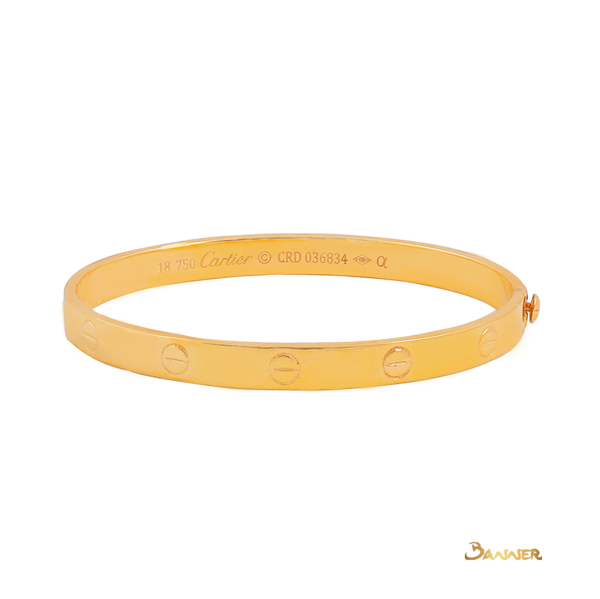 18k Yellow Gold Cartier Bracelet