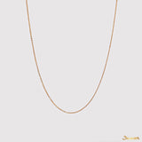 18k Yellow Gold Necklace(2 Adjust)