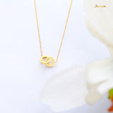 O2 18k Yellow Gold Necklace