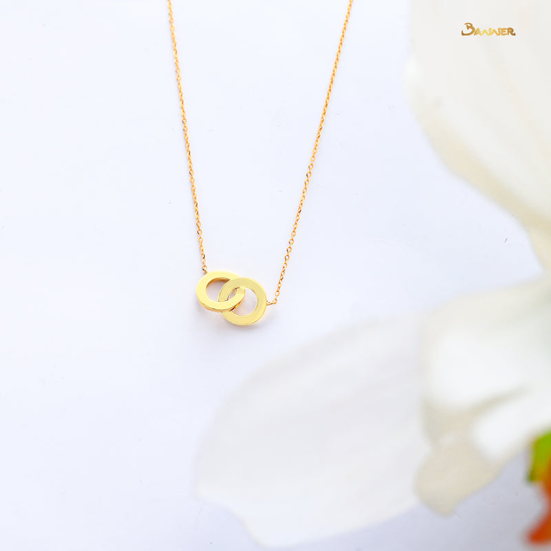 O2 18k Yellow Gold Necklace