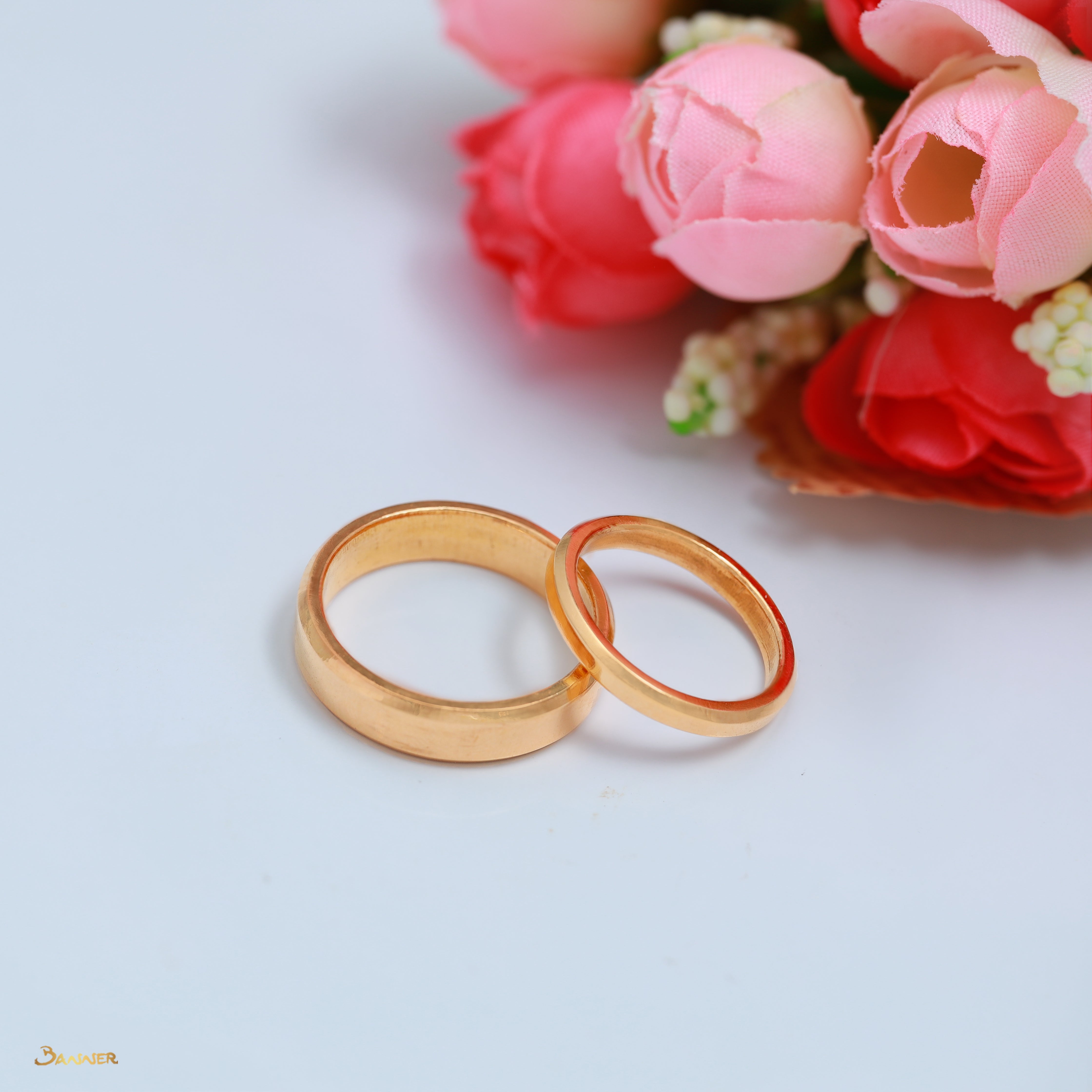 23k Gold Engagement Ring