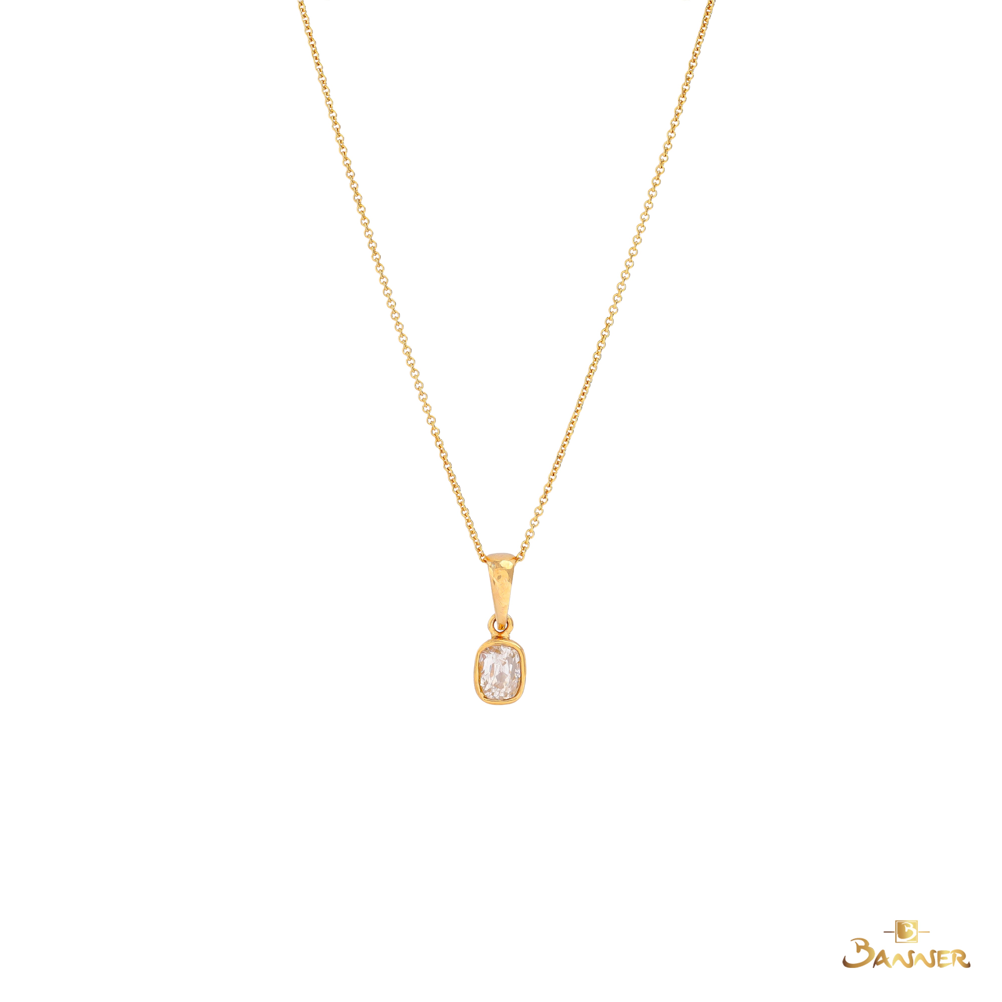 Yellow Sapphire Petite Pendant