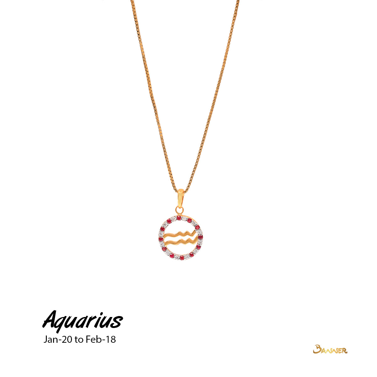Zodiacs Circle Pendant (Customizable)