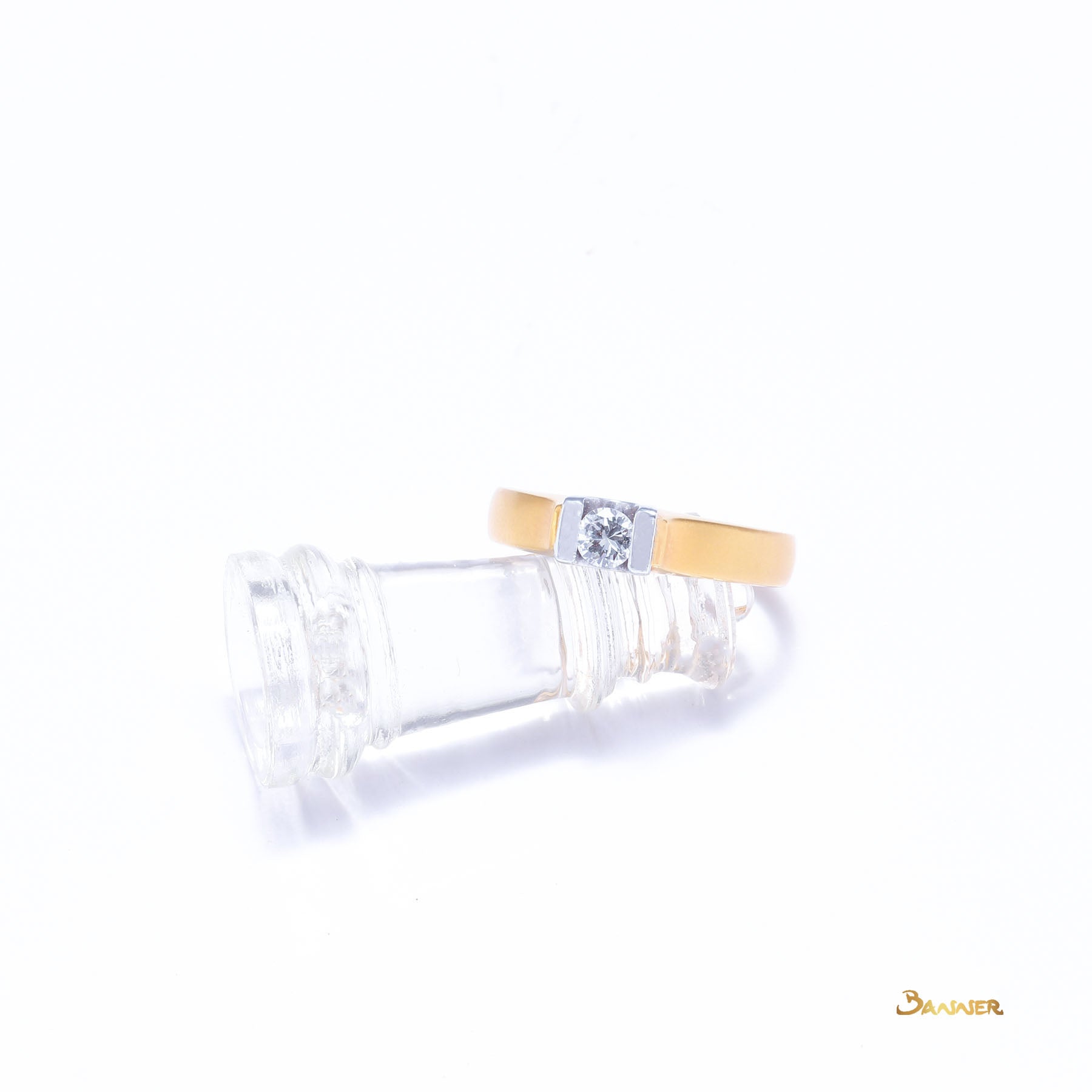 Diamond Tapered Ring