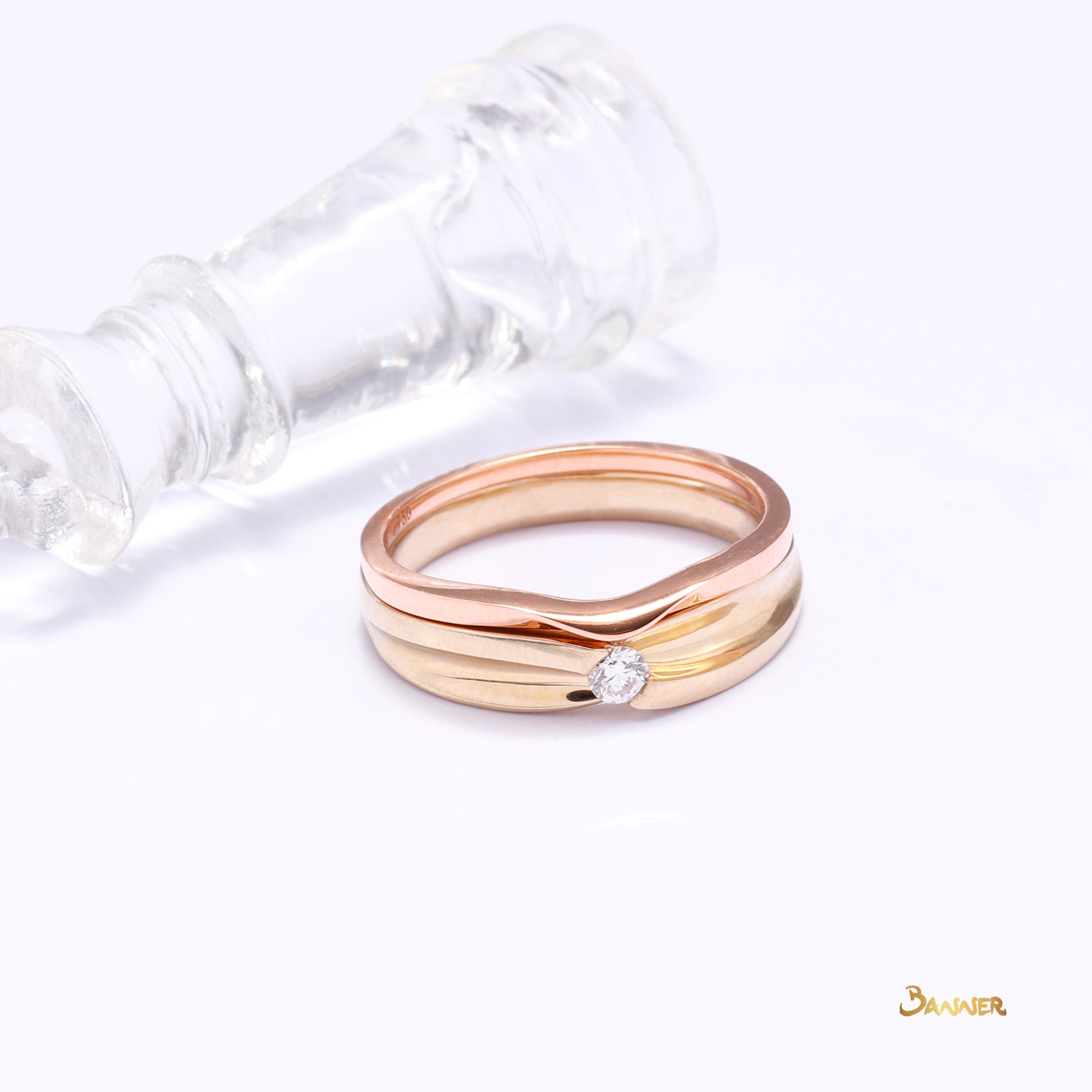Diamond Ring in Rose Gold (0.1 ct. t.w.)