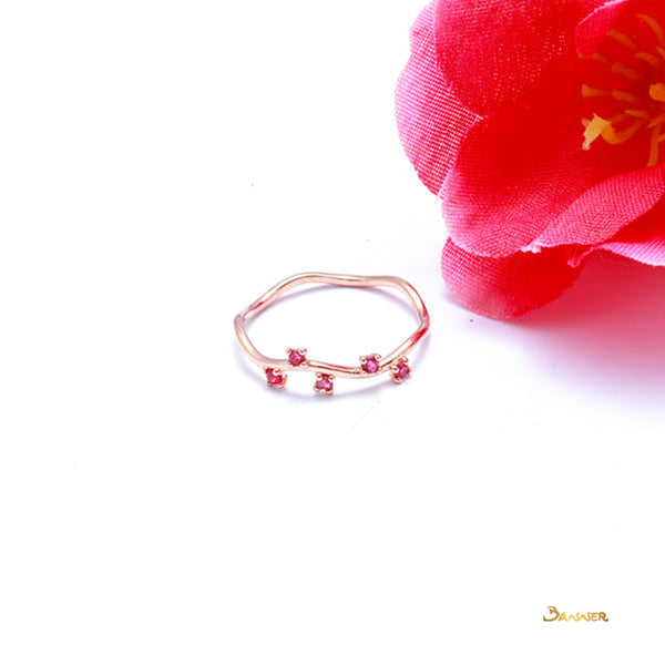 Ruby Olive Ring